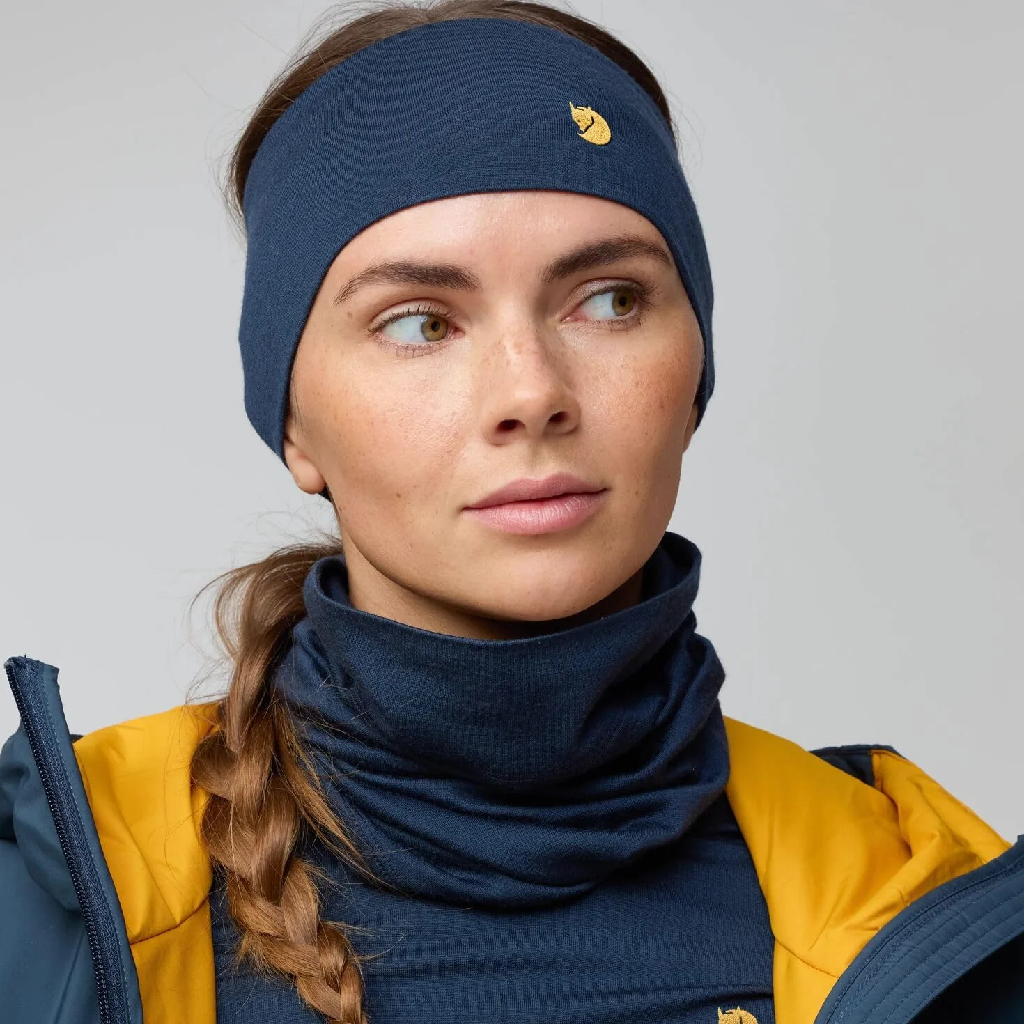 Fjällräven Unisex Bergtagen Merino Ochraniacze na szyję, Mountain Blue, One Size