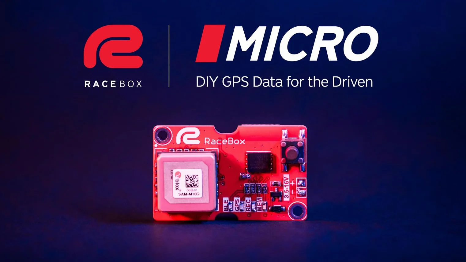 Micro – 25 Hz GPS Lap Timer Drag Meter 0-100 motocykl auto RC