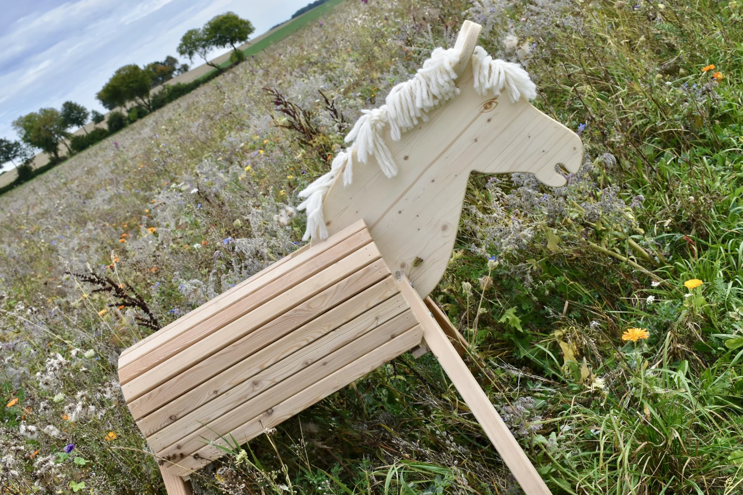 Garden horse “Sandy”