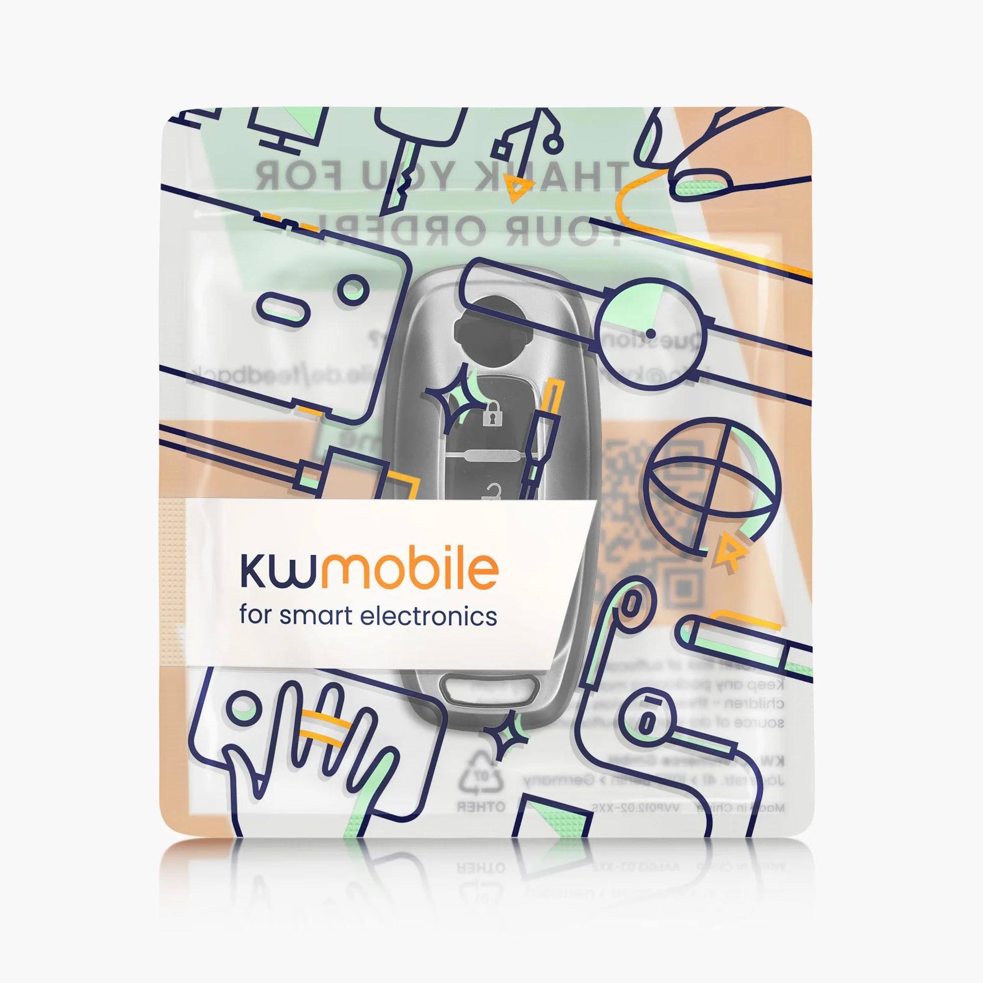 kwmobile Pokrowiec na klucze kompatybilny z Nissan 3-Button Ariya B6 B9 X-trail T33 Qashqai - miękkie etui ochronne na kluczyki samochodowe TPU - czarny matowy/czarny