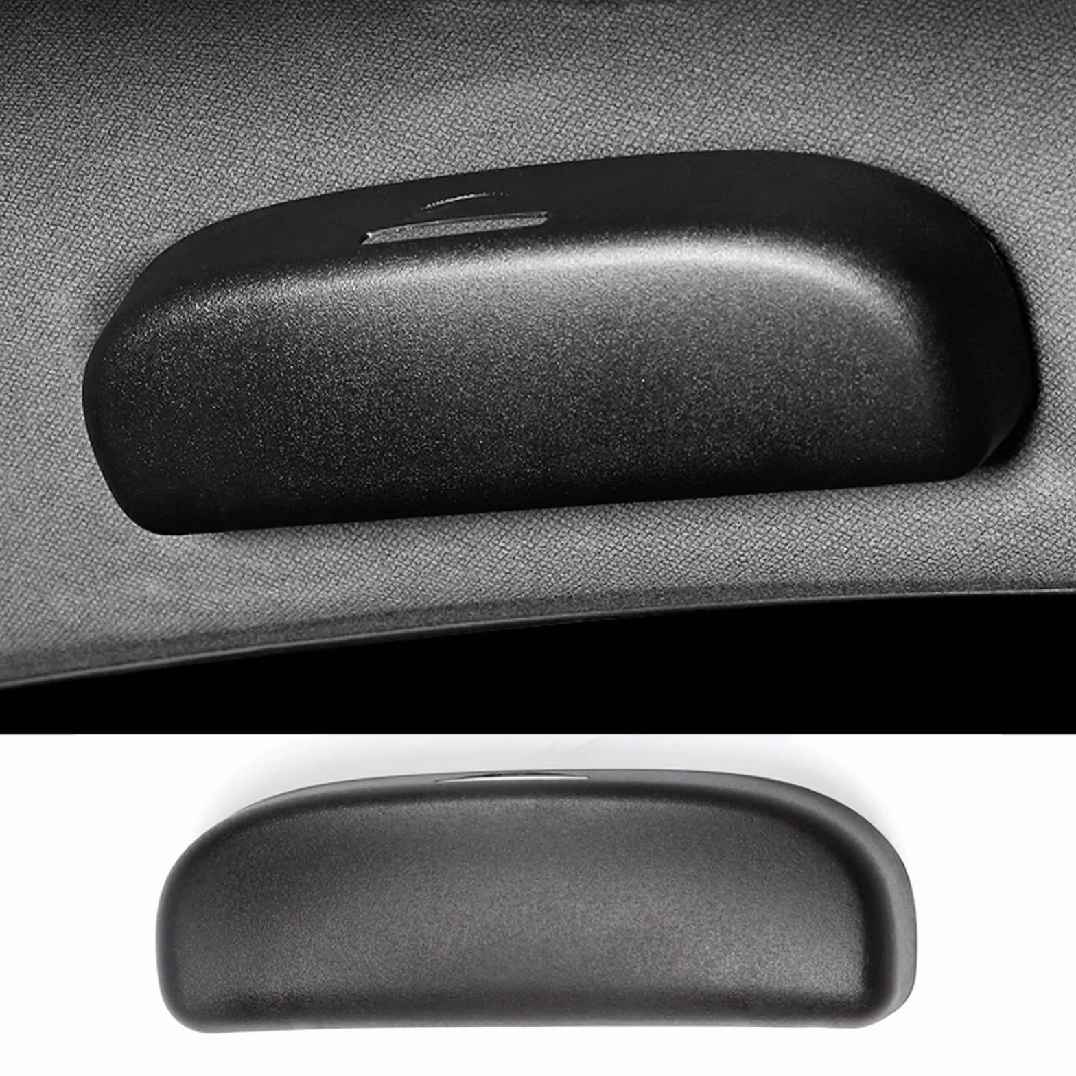 CDEFG Uchwyt na okulary przeciwsłoneczne, etui na okulary do Seat Leon 4 Cupra Formentor 2020-2022, samochodowy uchwyt na okulary, etui na okulary, klatka, akcesoria do wnętrz (czarny)