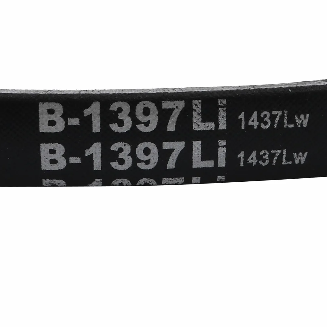 Aexit B1397 Szerokość 17 mm Grubość 11 mm Gumowy pasek klinowy napędu przekładni do silnika(Courroie trapézoïdale en caoutchouc d'entraînement de transmission de B1397 de 17 mm de largeur 11 mm pour l