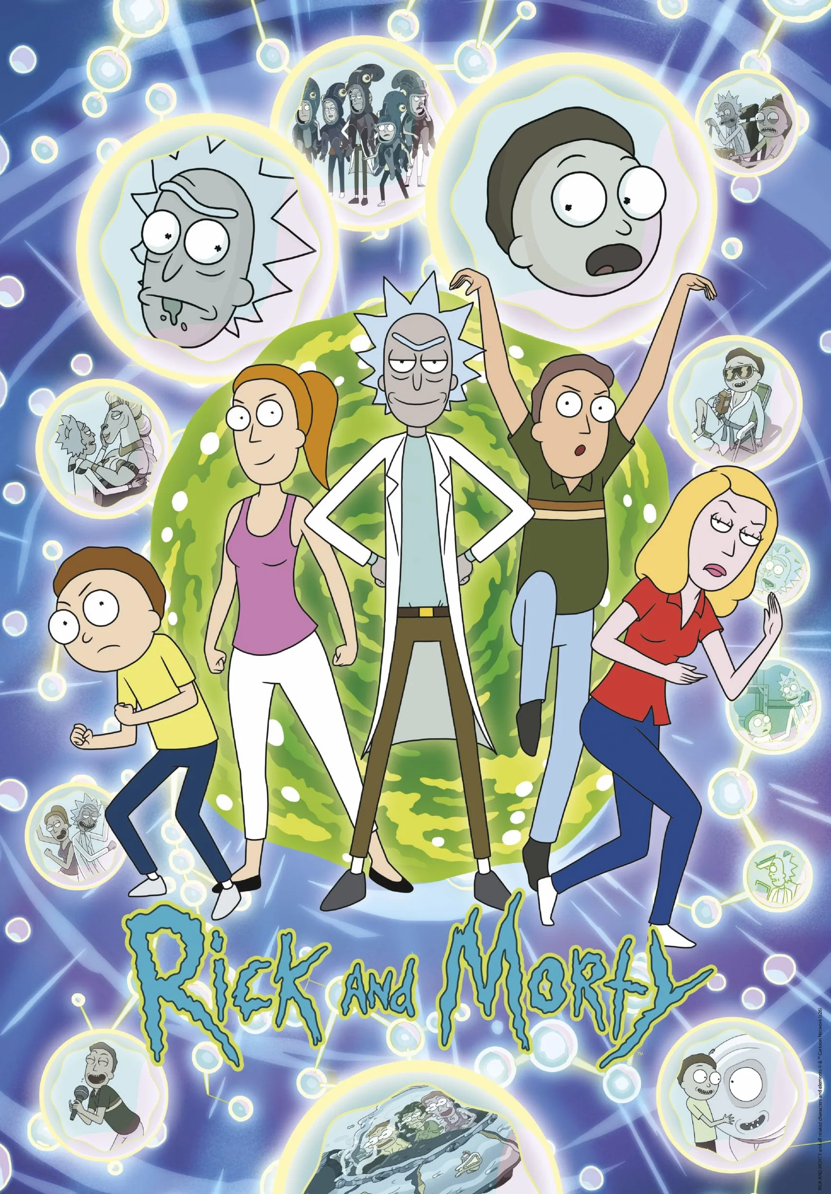 CLEMENTONI PZL 1000 RICK&MORTY COMPACT BOX - 37510