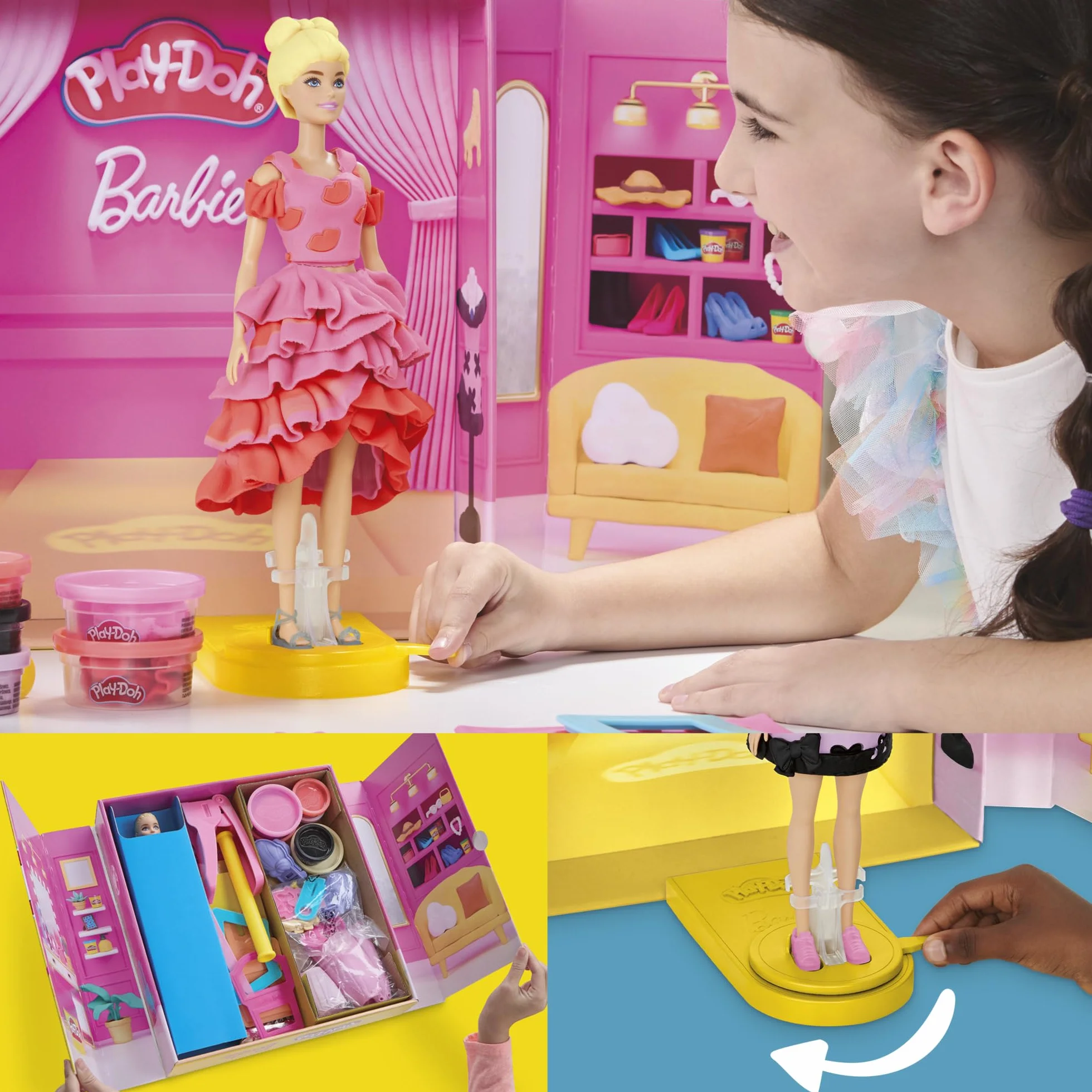Zestaw Play-Doh Designerski pokaz mody Barbie