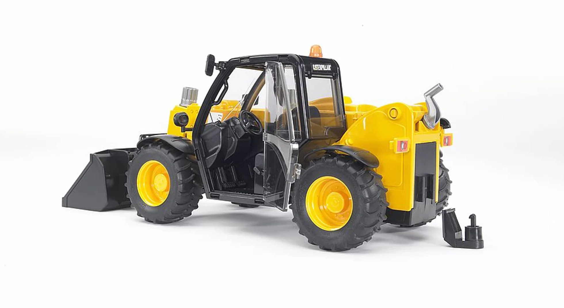 bruder 02141 - Ładowarka teleskopowa Caterpillar - 1:16 Pojazd budowlany, Plac budowy, Ładowarka, Zabawka