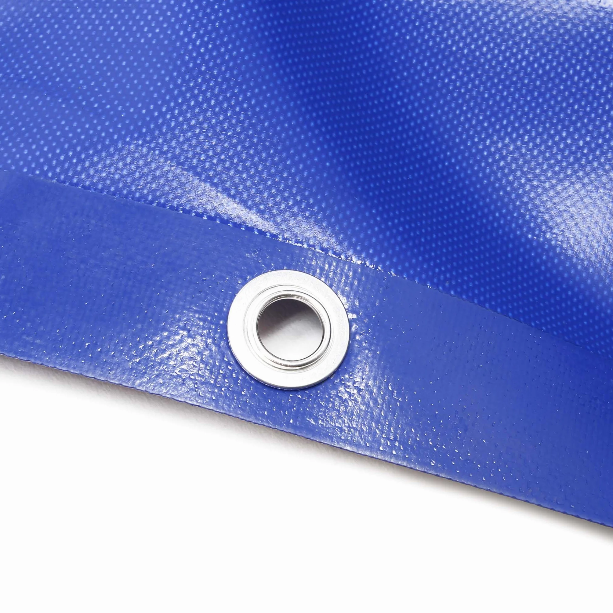 Plandeka płaska na przyczepkę 2575x1345x50 mm PVC wodoodporna z oczkami i liną