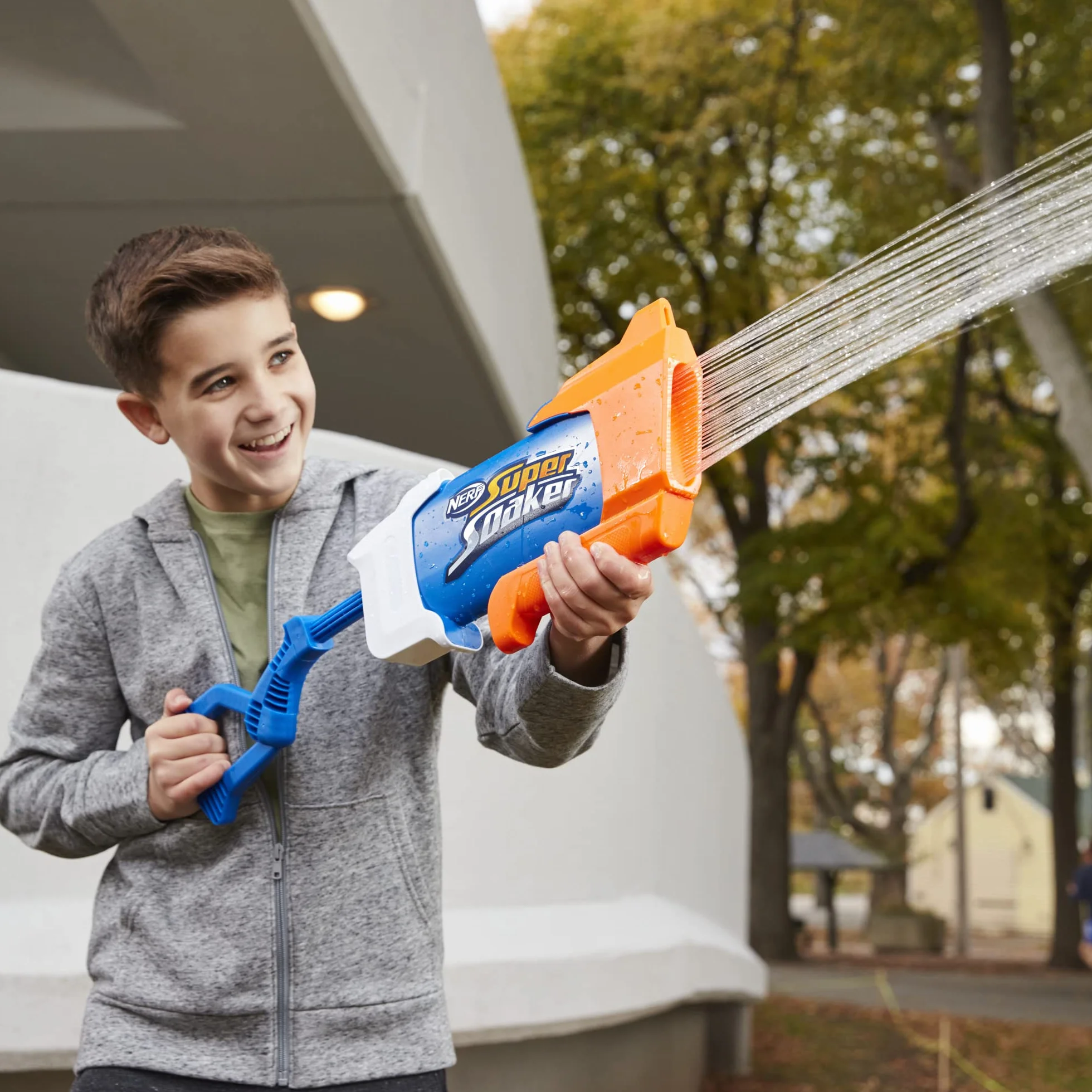 Super Soaker Nerf Rainstorm Water Blaster, podmuch wody na zewnątrz, zabawa dla dzieci, nastolatków, dorosłych