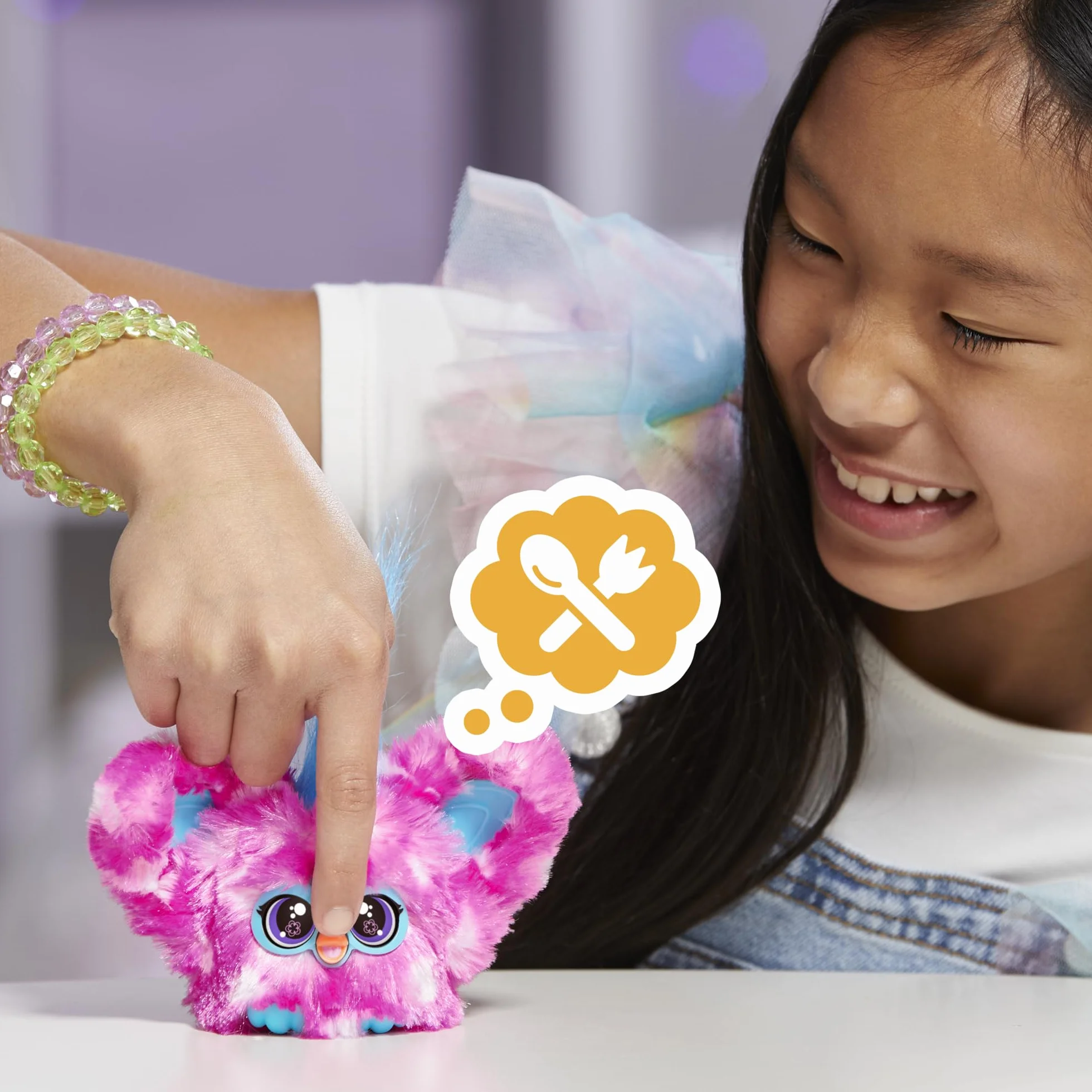 Furby Furblets Dah-Tee mini elektroniczna pluszowa zabawka