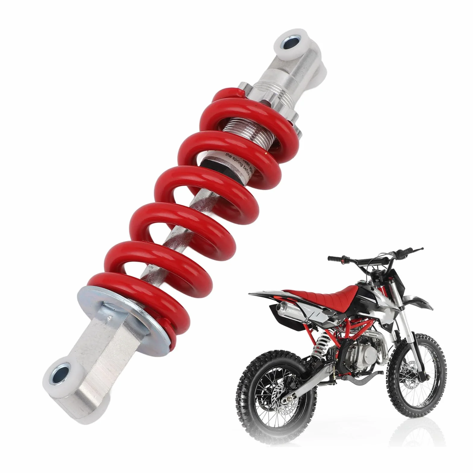 Amortyzator Motocyklowy 200mm 1500lbs Regulowane Tłumienie Zawieszenie