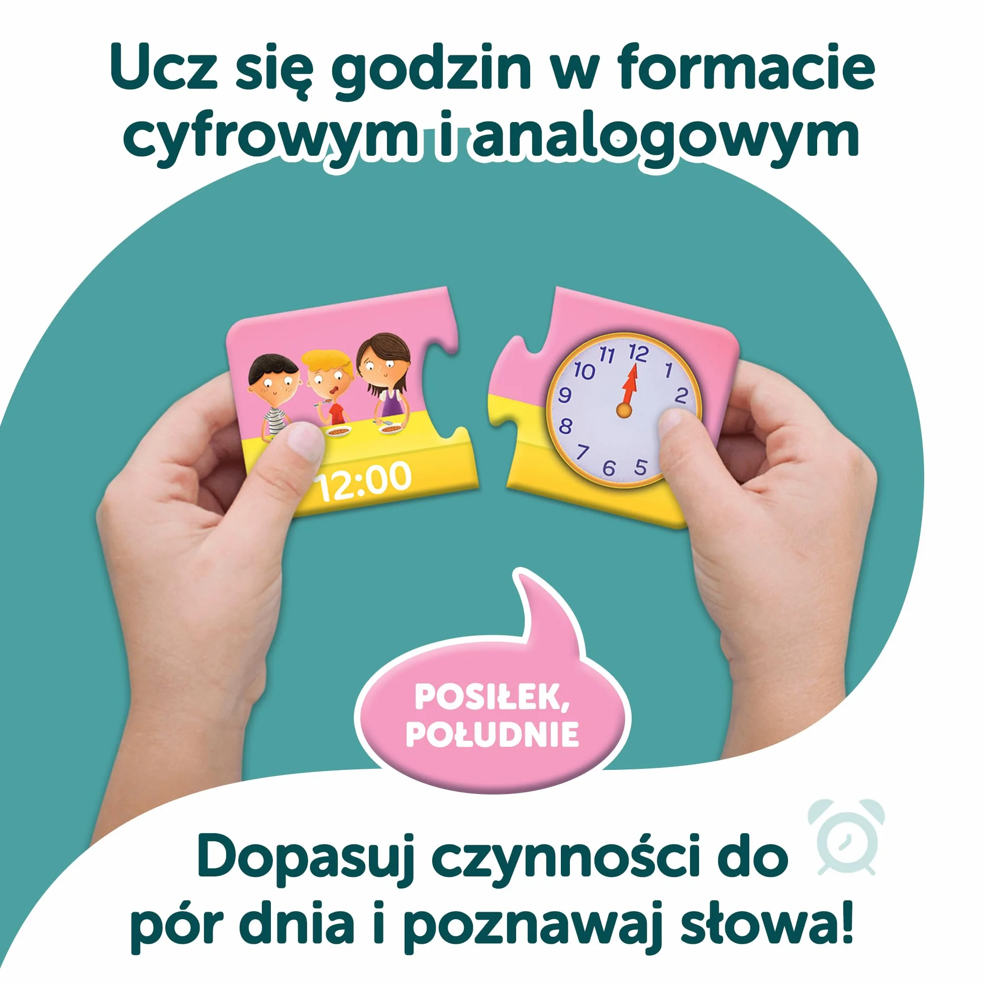 Trefl Zegar – Mały Odkrywca Gra Edukacyjna dla Dzieci w wieku od 4 lat