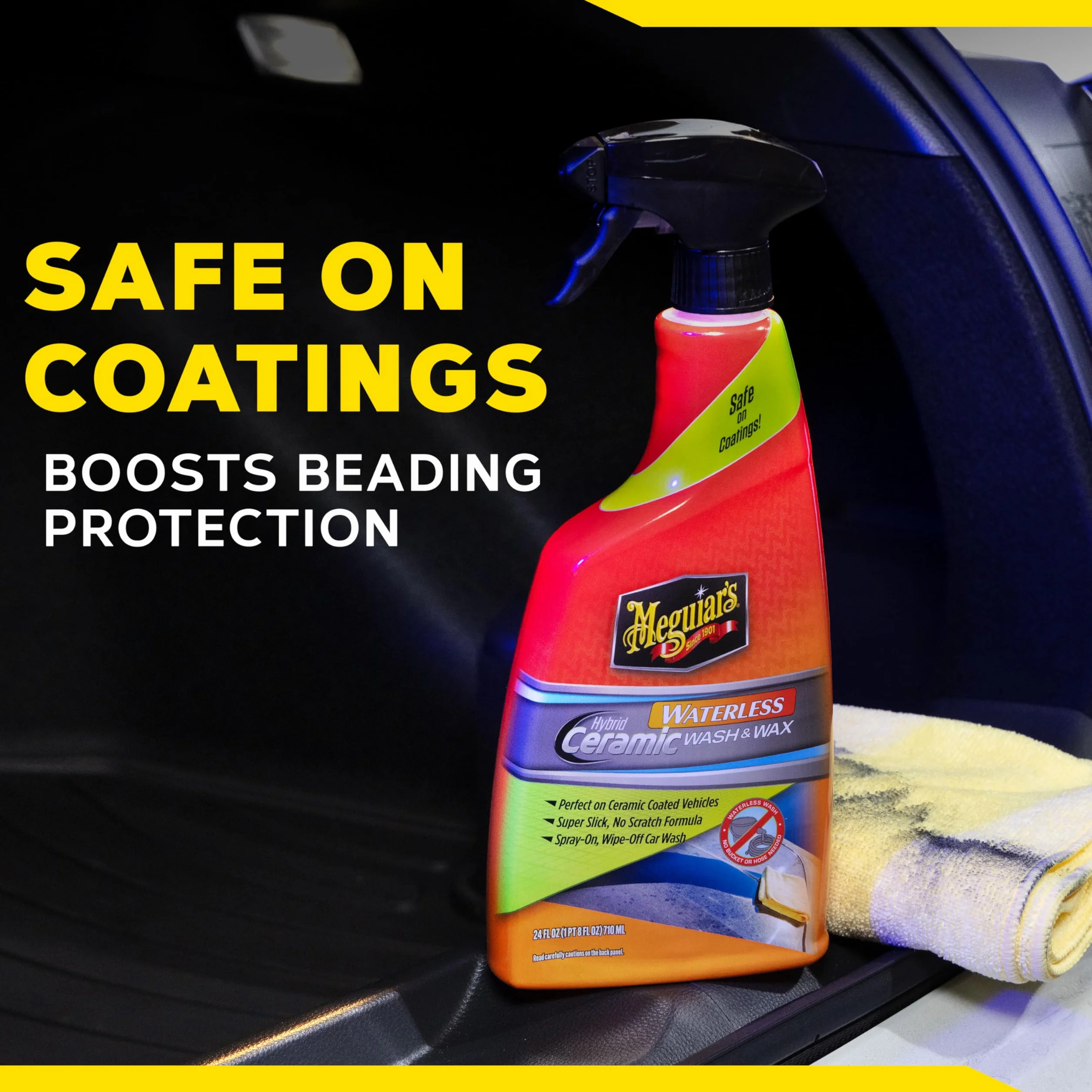 Meguiar's Hybrid Ceramic Waterless Wash & Wax-EU G251024EU butelka 710 ml, 6/CV