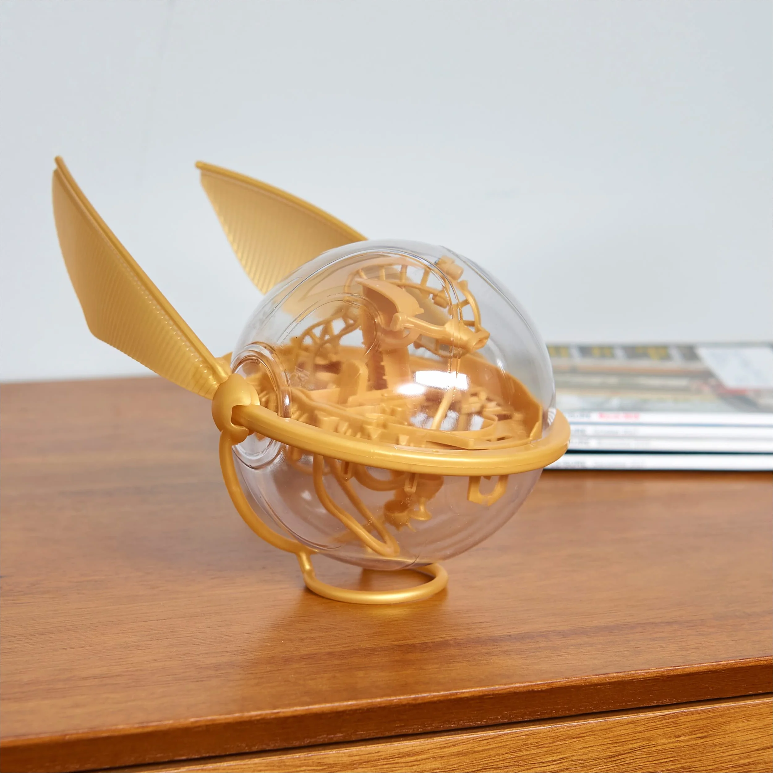 Spin Master PERPLEXUS – wersja Harry Potter w kolorze złotym – Labyrinth 3D – gra z akcją i refleksami Harry Potter z 30 wyzwaniami – 6062275 – zabawka dla dzieci od 8 lat