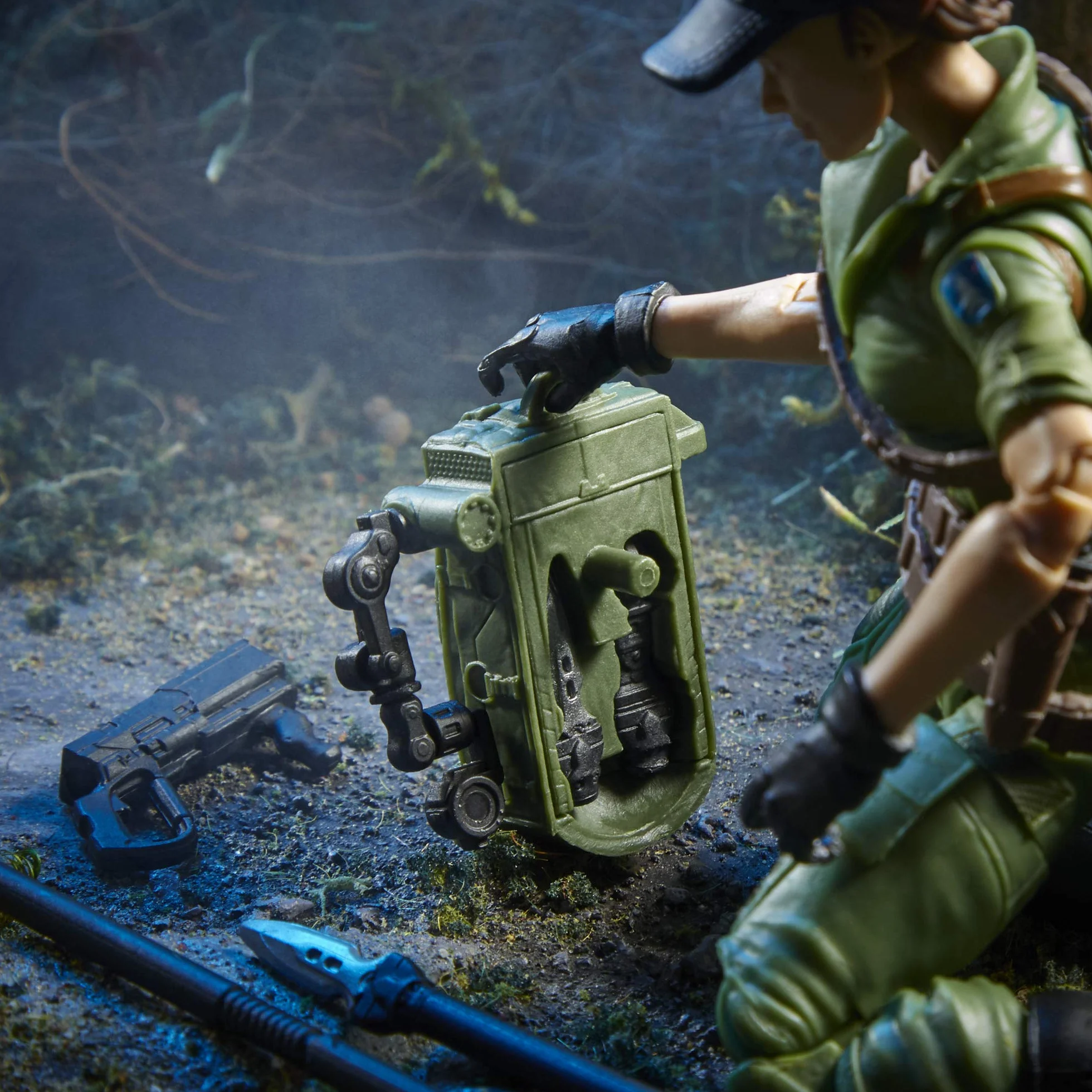 G.I. Joe Hasbro Classified Series Lady Jaye Figurka 25 Wysokiej jakości zabawka z kilkoma akcesoriami, skala 15,2 cm, z niestandardowym opakowaniem Art CS FIGURE ROCKET Żurawina