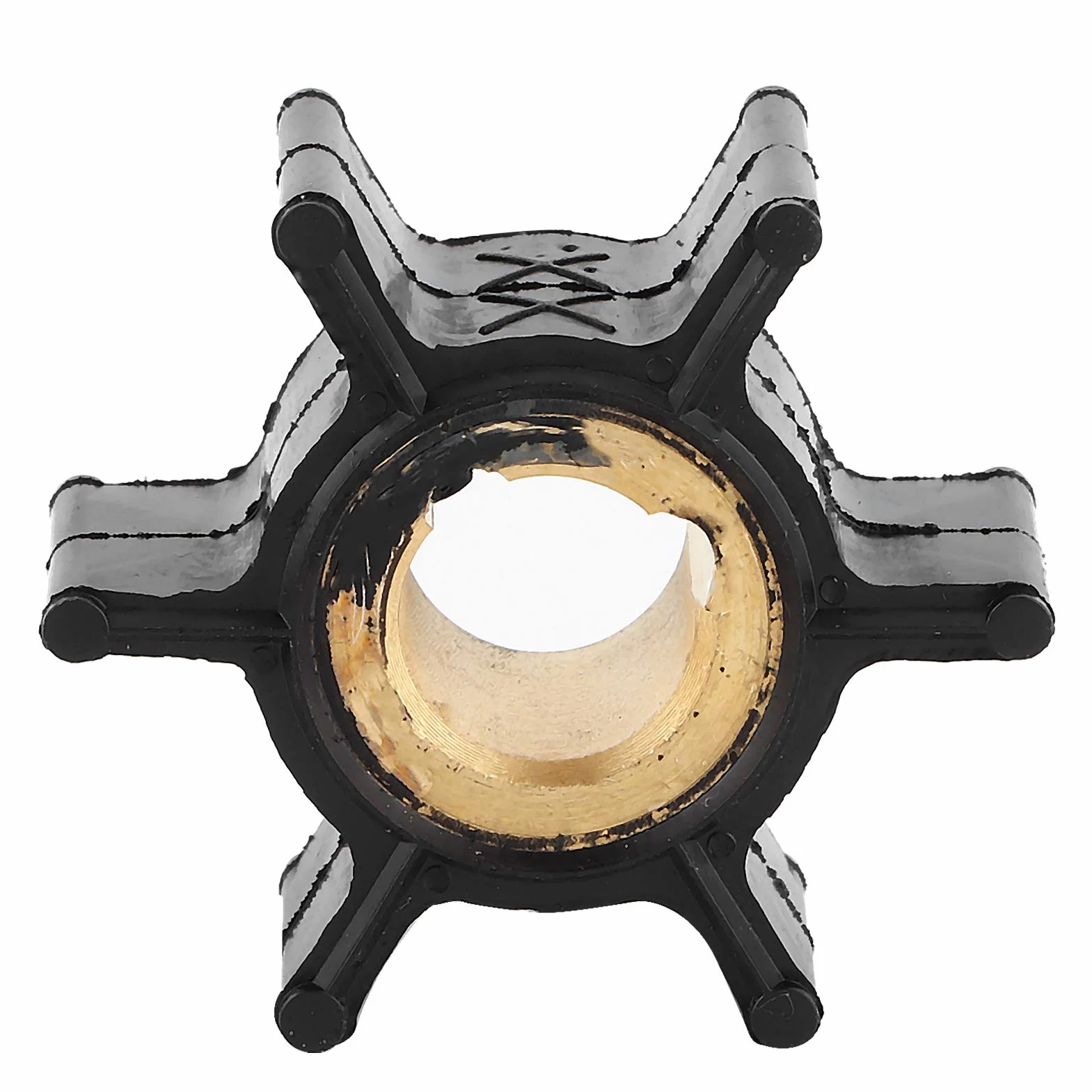 Wirnik Pompy Wodnej, Akozon 389576 Wirnik Full Power Plus Części Zamienne do Silnika Zaburtowego Pasuje do Johnson Evinrude 4/4,5/5/6/8 Koni Mechanicznych
