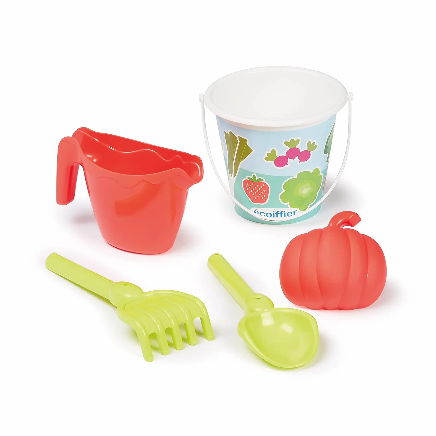 Jouets Ecoiffier - ECOIFFIER-4560 Zabawki ogrodowe na taczki - Gra na świeżym powietrzu dla dzieci od 18 miesięcy - Gwarancja francuskiego pochodzenia
