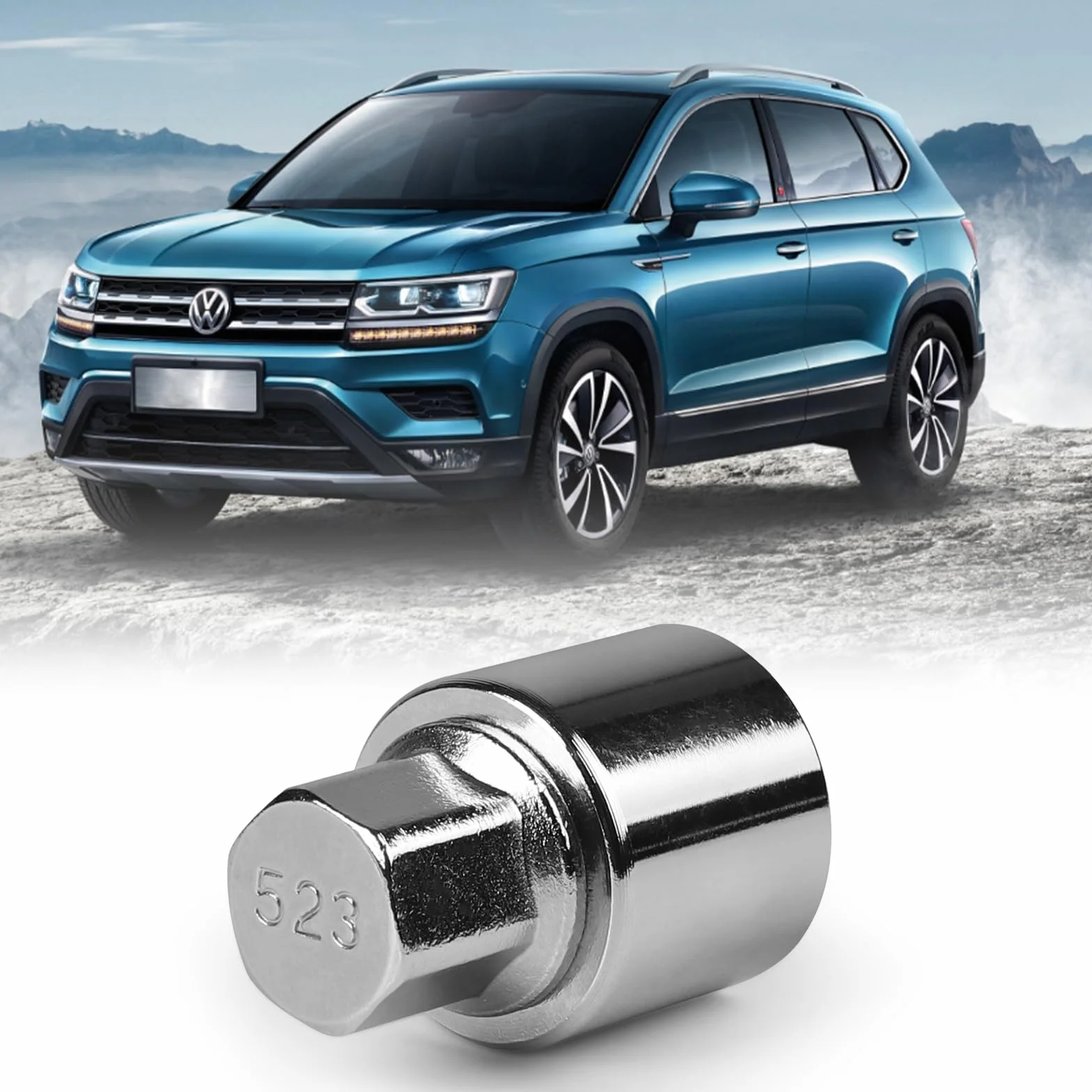 LALAGO Adapter zamka obręczy 523 do VW, stal 42CrMo