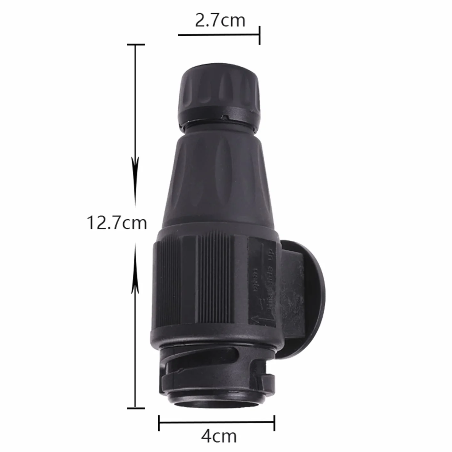 13-Pinowa Wtyczka z Uchwytem, 12V Złącze Przyczepy do Samochodów Ciężarowych RV Caravan Boat