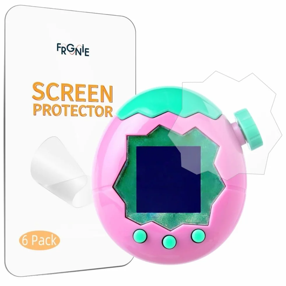 6 sztuk folii ochronnej kompatybilnych z Tamagotchi Paradise, HD bez pęcherzyków powietrza, pełne pokrycie