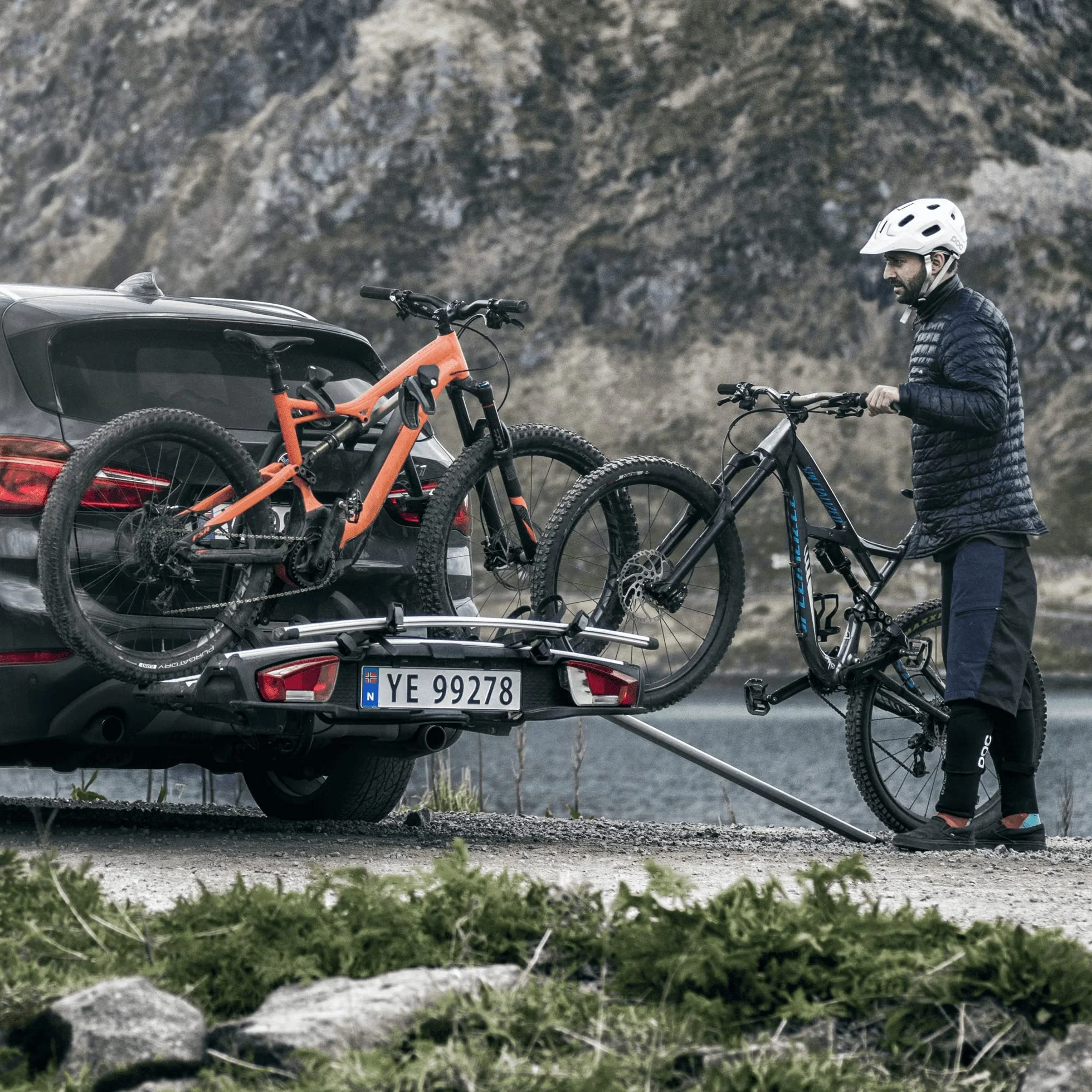 Thule 938100 Bagażnik Rowerowy, Czarny, Jeden Rozmiar