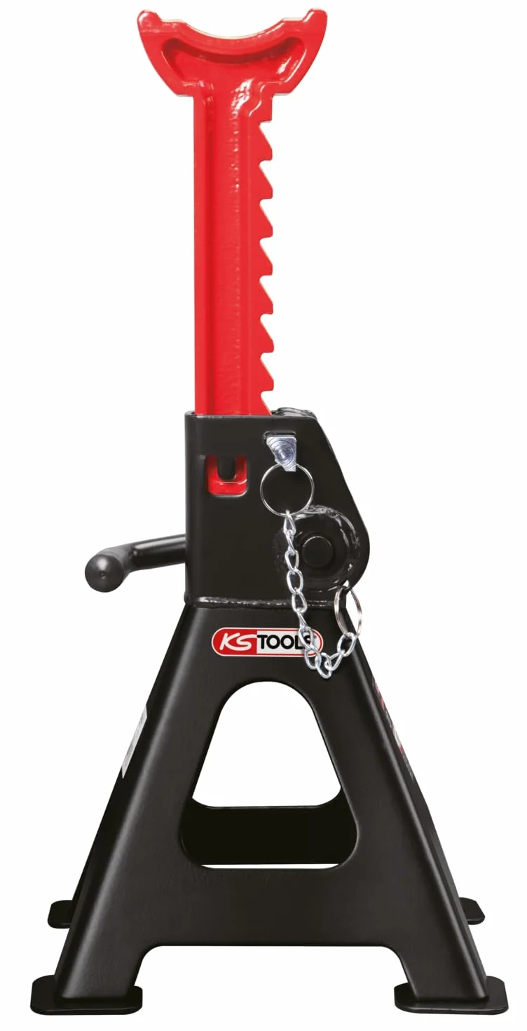 KS Tools 160.0370 Stalowa podpórka pod nadwozie z szybkaregulacja, 3 t, w parze