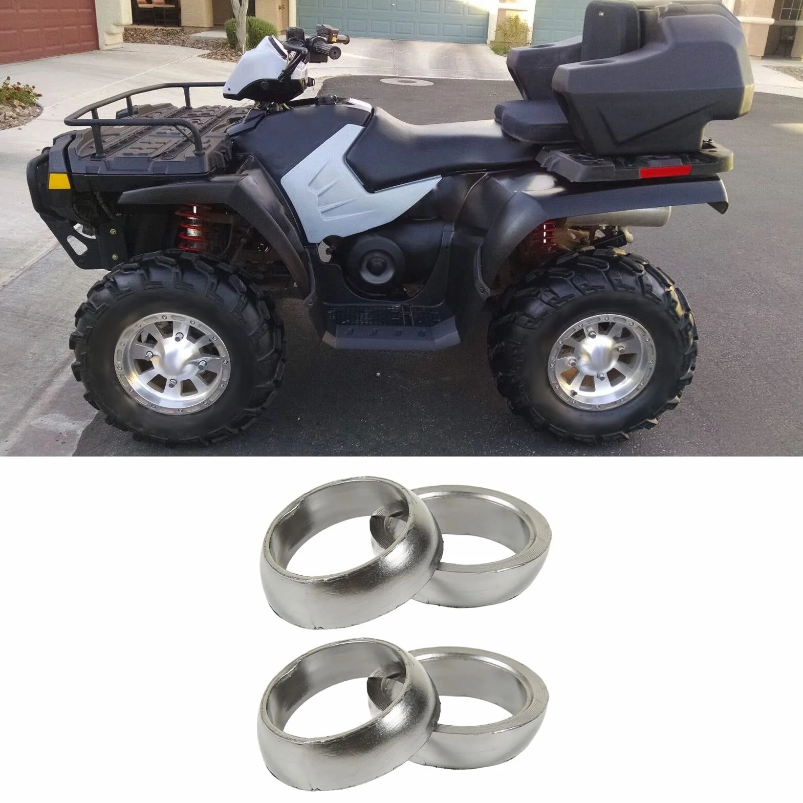 Uszczelka Wydechu Donut Seal 3610047 Zamiennik Dla Sportsman 600 700 800 ATV UTV 4 Sztuk