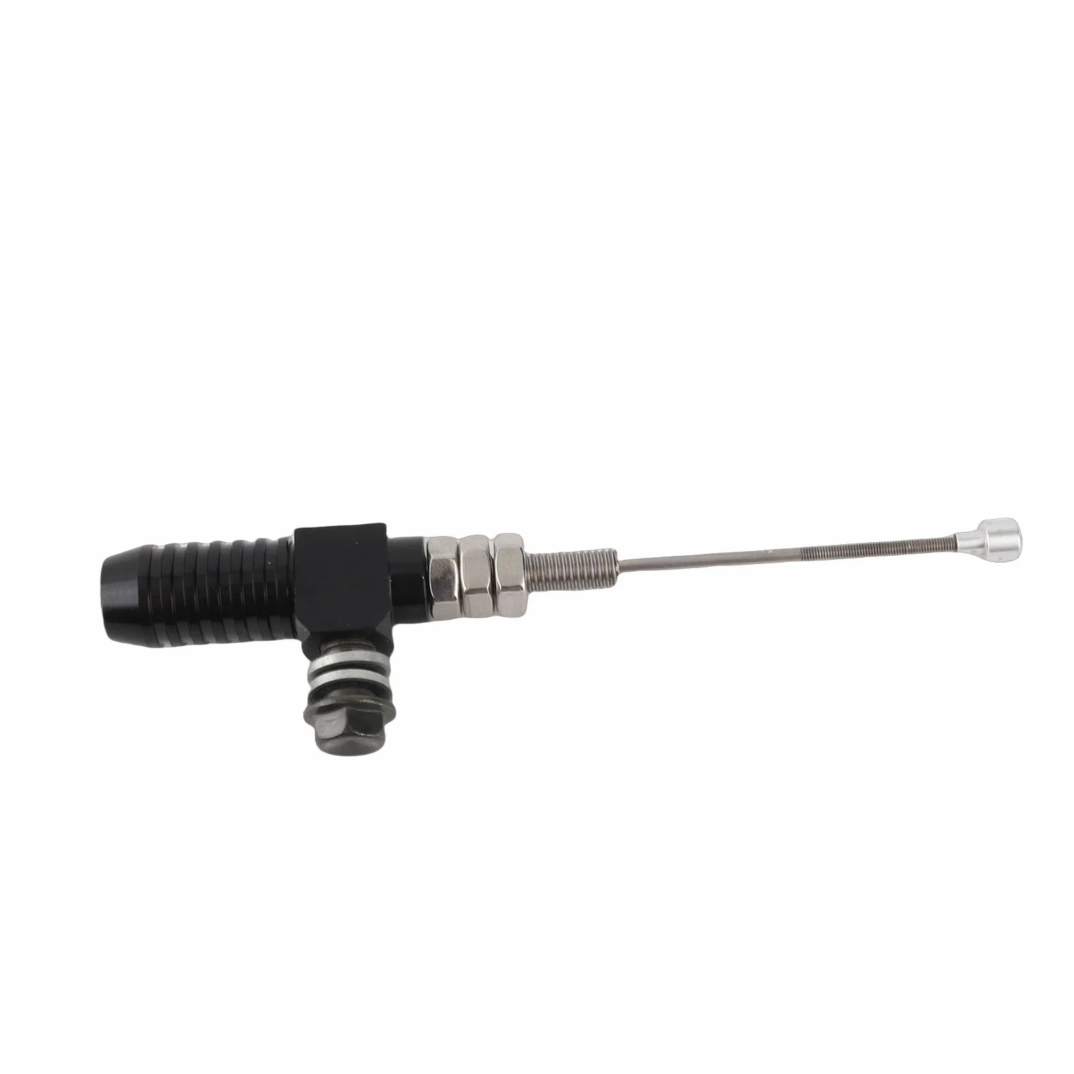KIMISS M10x1,25mm Uniwersalne motocyklowe sprzęgło hydrauliczne, KI6169 Motocyklowe sprzęgło hydrauliczne Pompa hamulcowa do Dirt Bike Pit Bike ATV Quad Scooter Motorcycle (czarny)