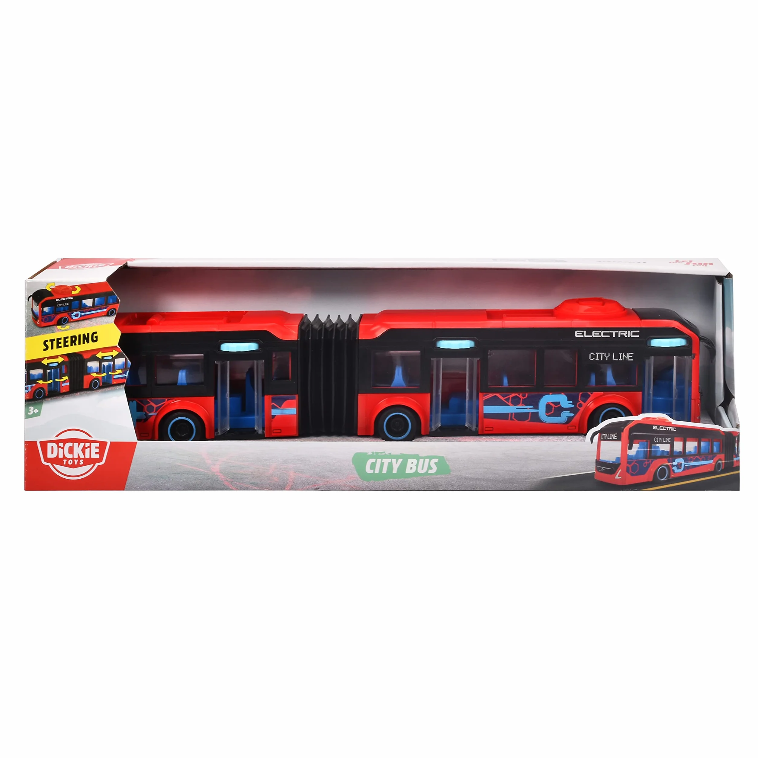 Dickie Toys 203747015 CITY Volvo autobus 40 cm