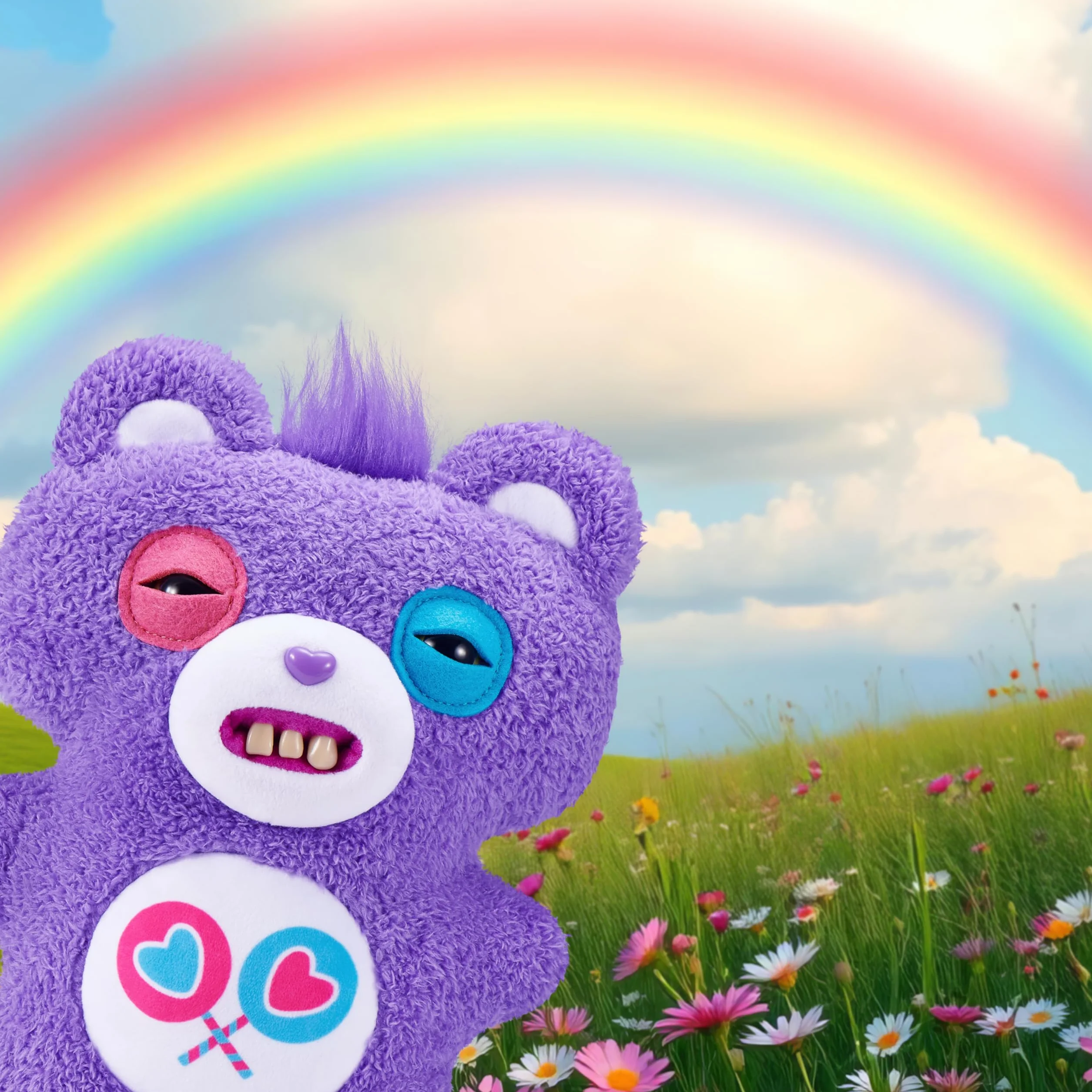 Seria FUGGLER 1-Care Bears Plus 23 cm (Share Bear)