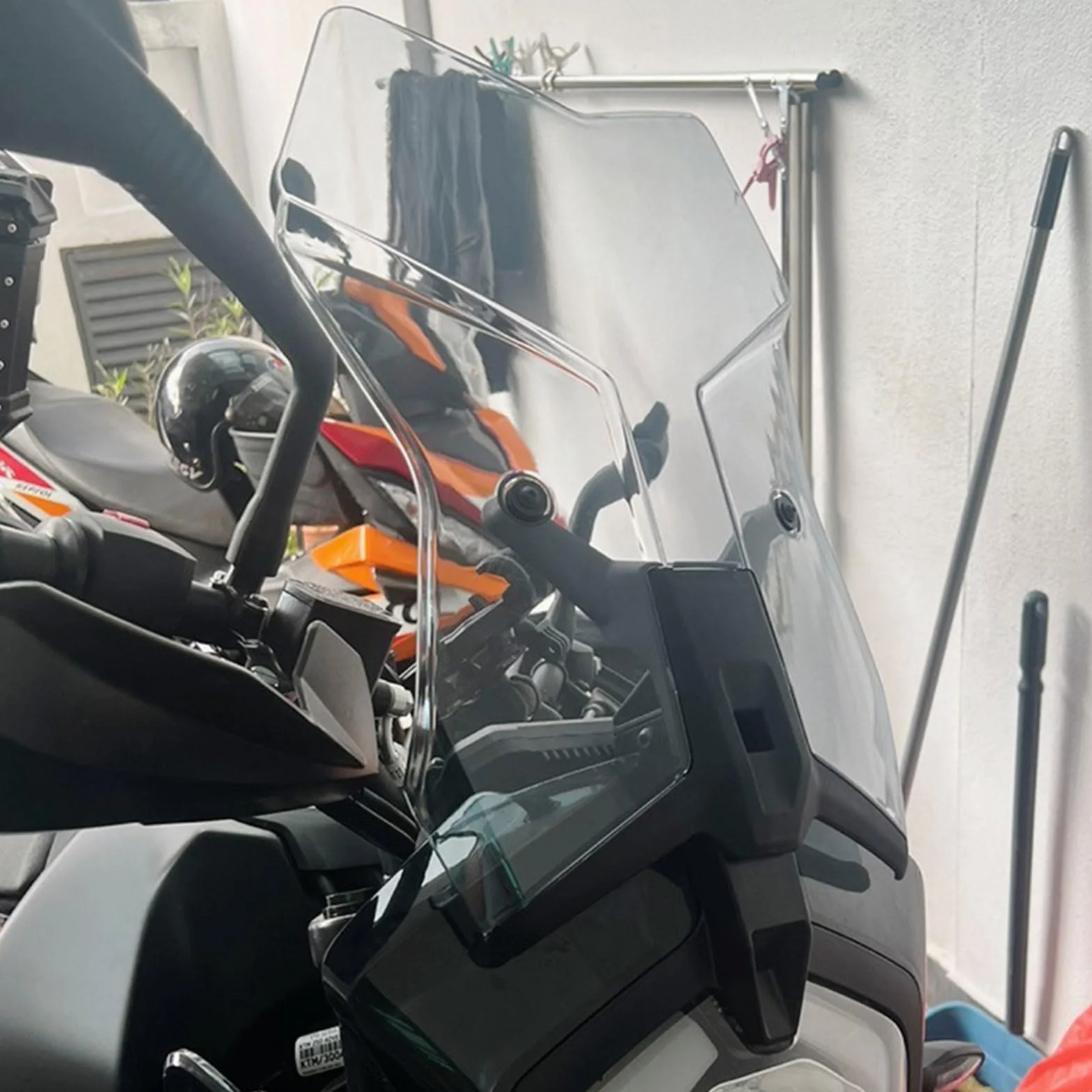 Szyba przednia K-T-M 390 Adventure 2020-2023 (lekki dym)