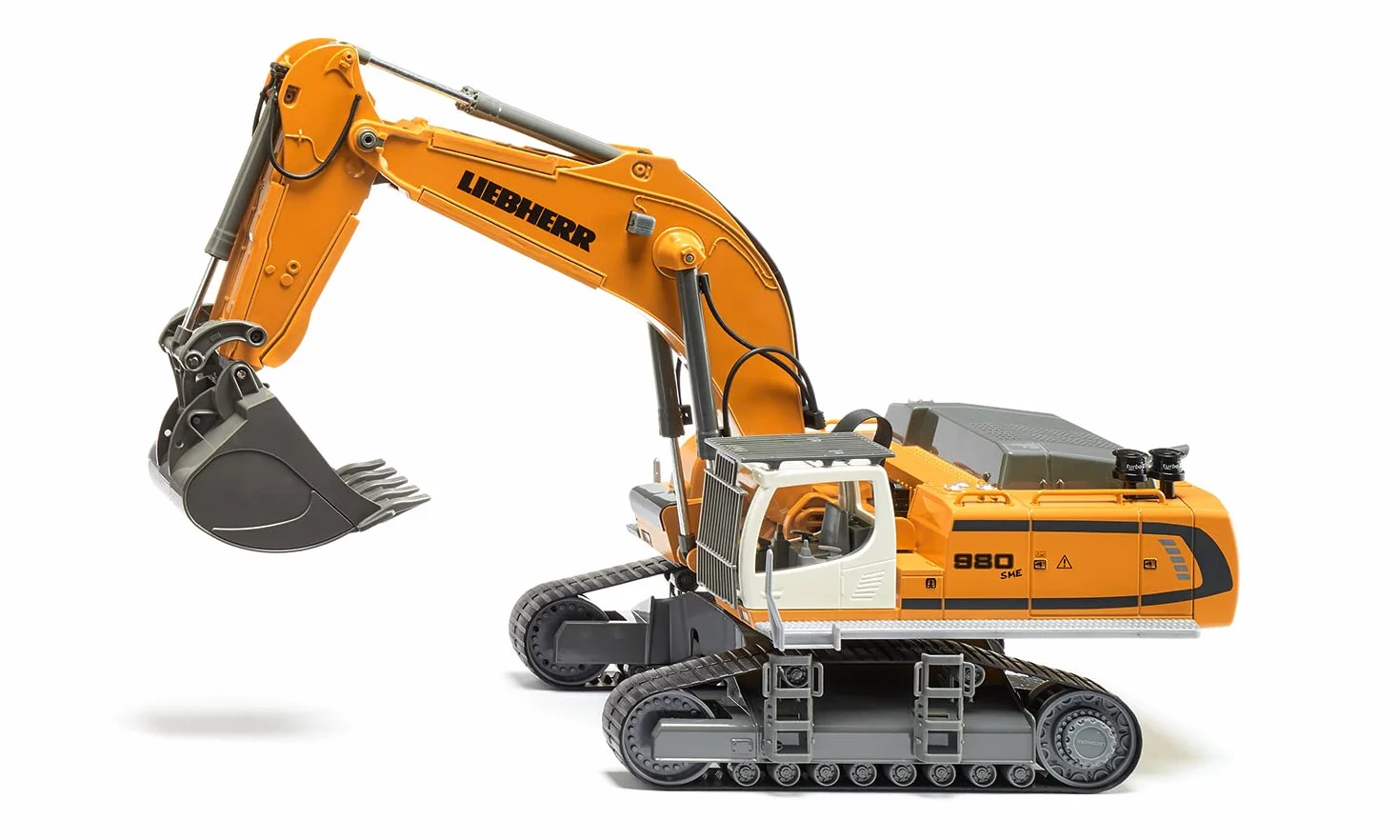 Siku 6741, Liebherr R980 SME Koparka gąsienicowa, Zdalne sterowanie, 1:32, Możliwe sterowanie aplikacją Bluetooth, Bez pilota zdalnego sterowania, Metal,tworzywo sztuczne, żółty