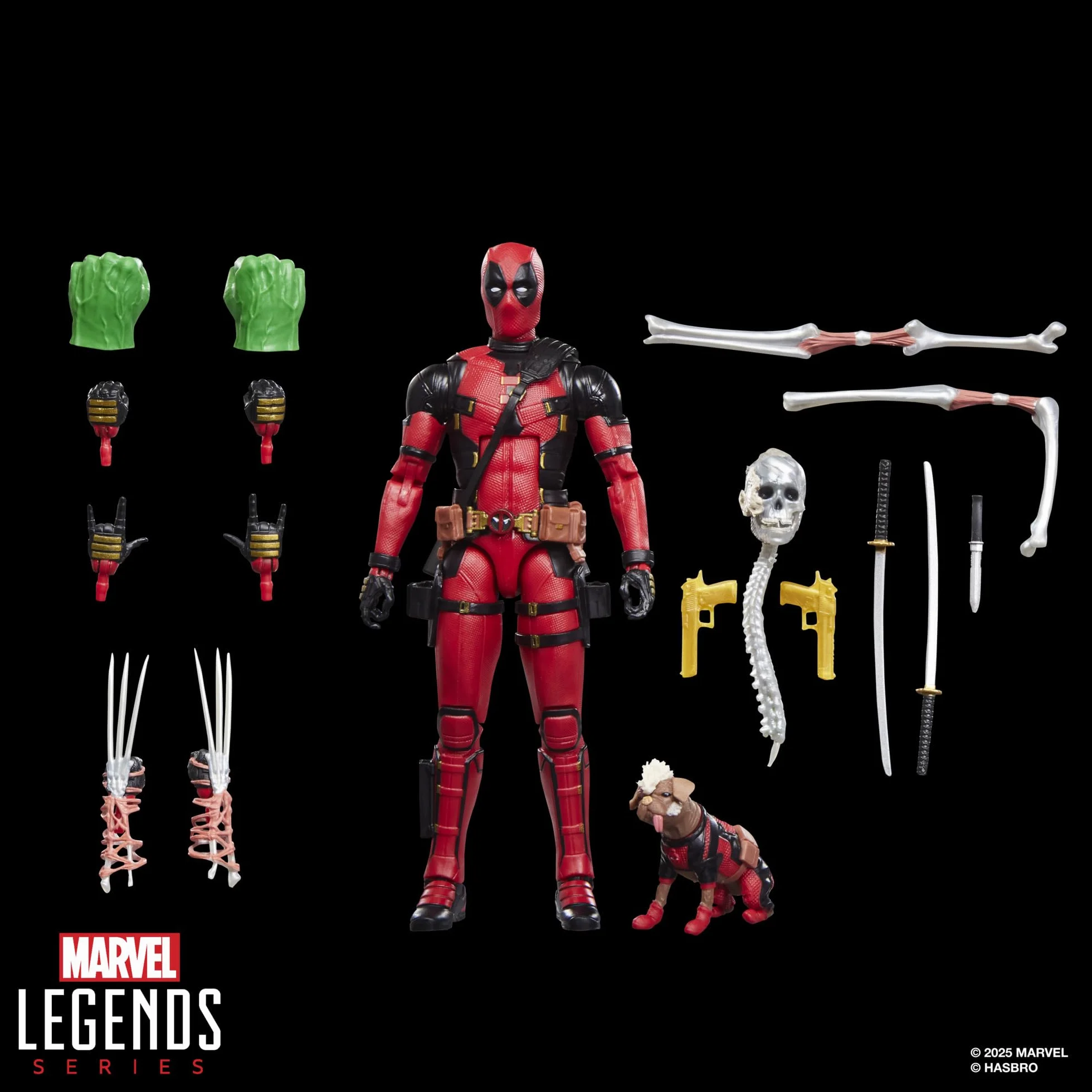 Dogpool i Deadpool z serii Marvel Legends, kolekcjonerskie figurki w skali 15 cm na prezent z filmu Deadpool & Wolverine wytwórni Marvela