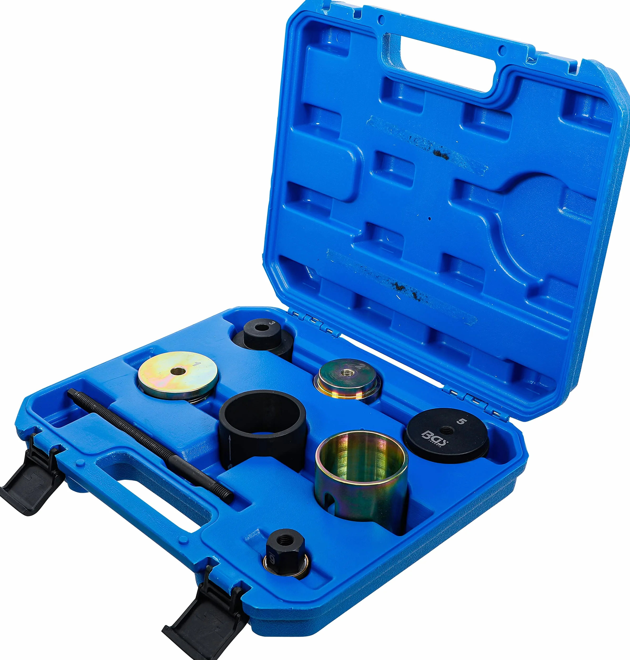 BGS Zestaw narzędzi do tulei gumowych mechanizmu różnicowego BMW 5 6 7 F01 F02 F04 F06 F07 F10-F13 F18