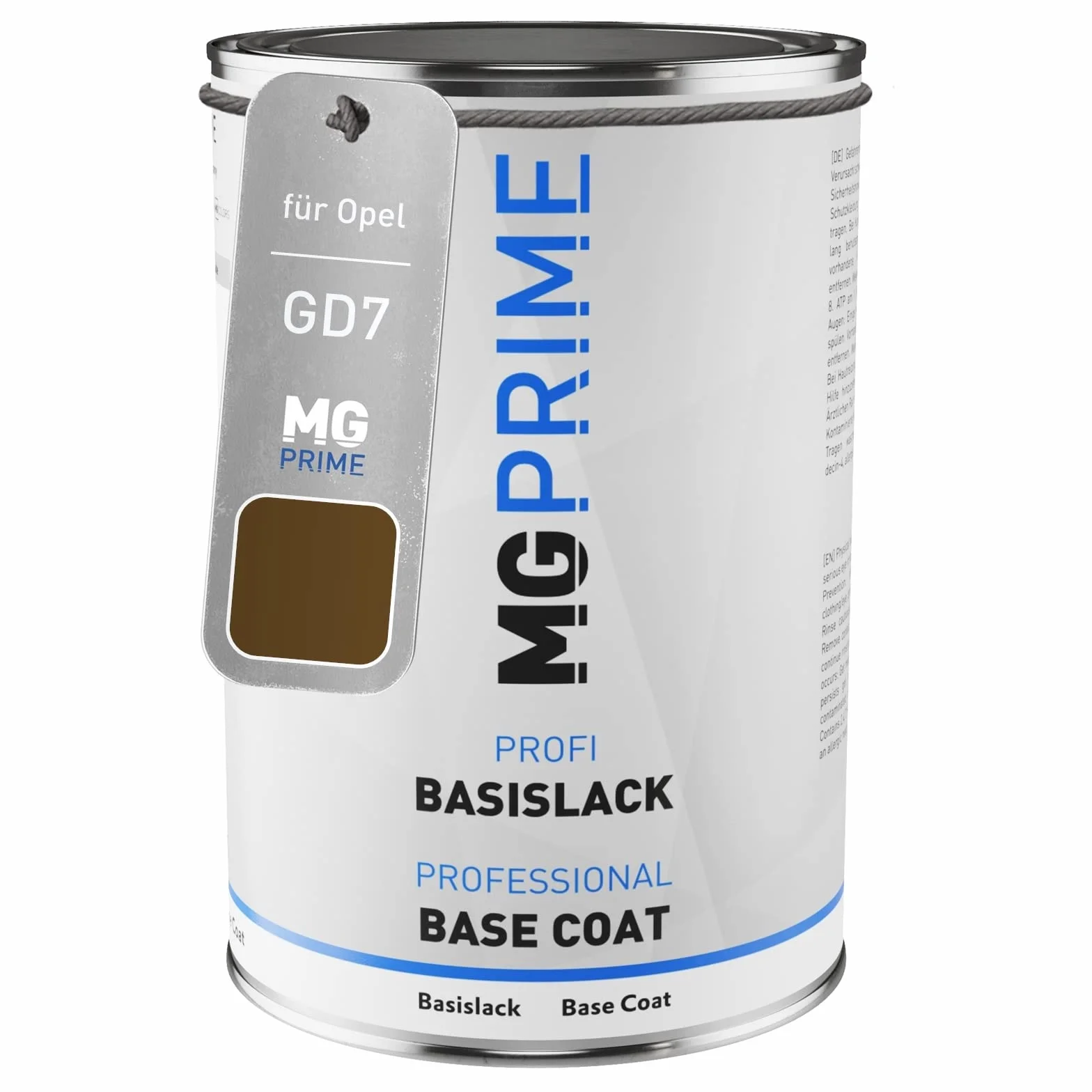 MG PRIME Lakier samochodowy Puszka gotowa do natrysku dla Opel GD7 Liquor Brown Pearl/Country Brown Metallic Lakier bazowy 1.0 litr 1000ml