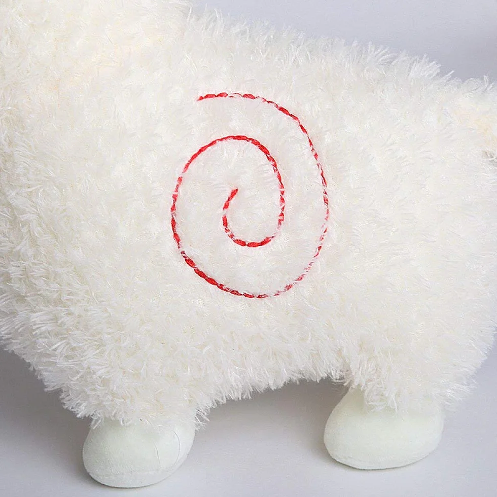 Spring Country pluszowa zabawka z alpaki, duża, 45 cm, lalka, poduszka do przytulania, miękka, puszysta poduszka, super prezent Kawaii na urodziny, dla dziewcząt i ukochanych, nadaje się do prania
