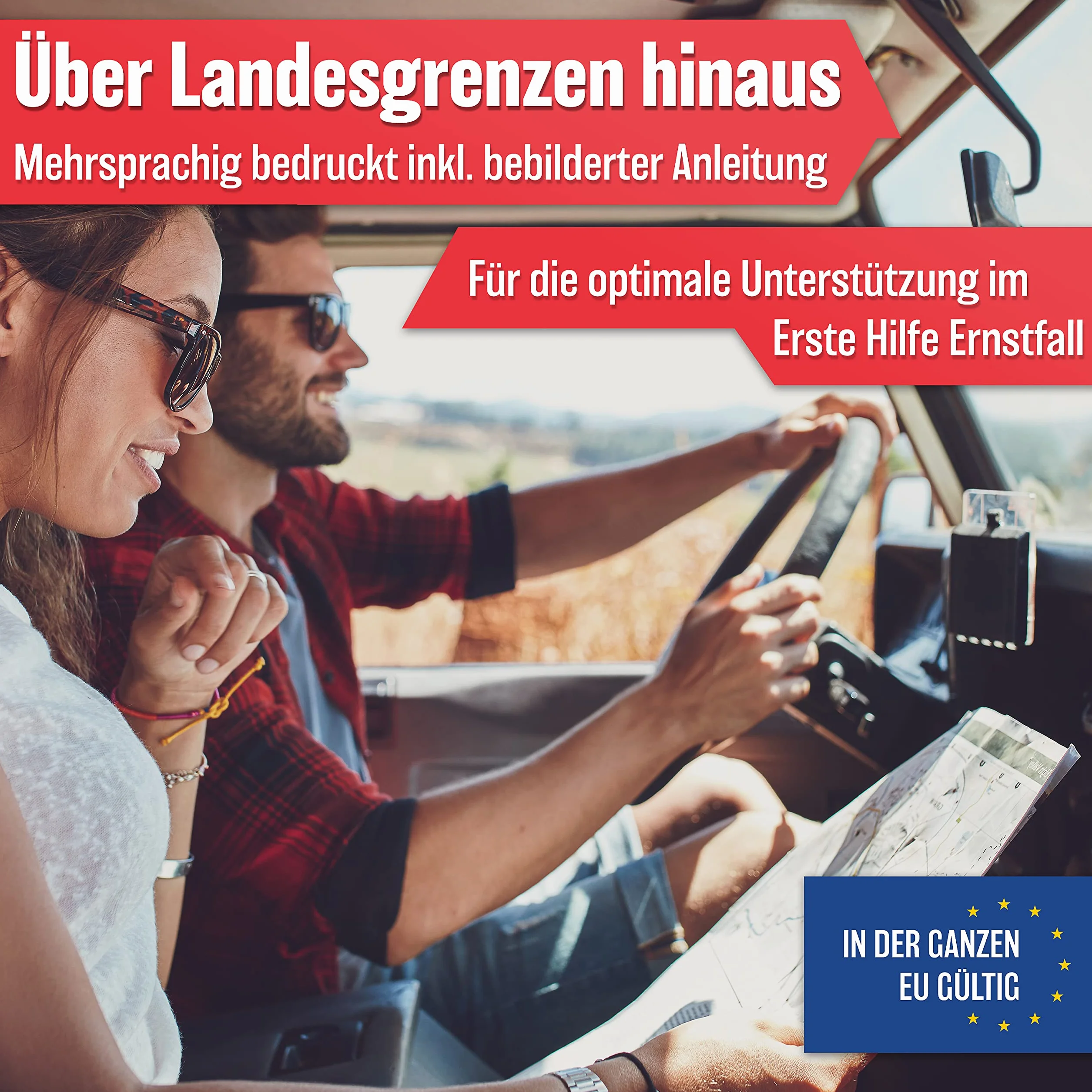HELDENWERK Apteczka samochodowa DIN 13164:2022 zestaw pierwszej pomocy