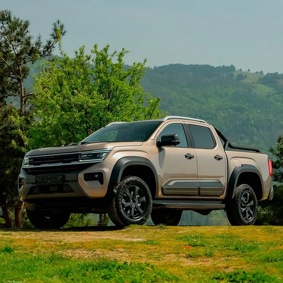 Poszerzenia błotników do VW Amarok od 2022 4-częściowy z ABE