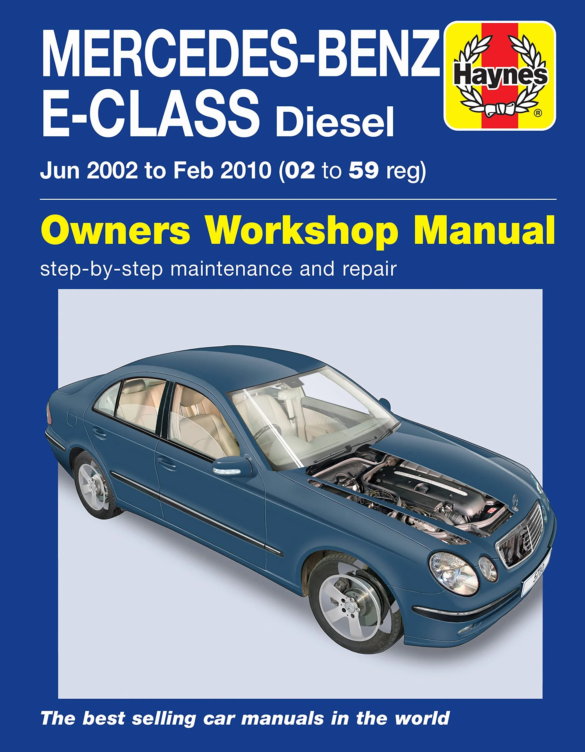Mercedes-Benz E-Class Diesel (02 to 10) Haynes Repair Manual