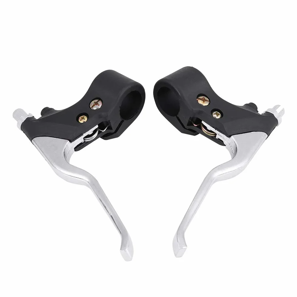 Akozon 2 sztuk 22mm / 7 / 8in uniwersalna dźwignia hamulca na kierownicę do mini kieszonkowy motor terenowy ATV