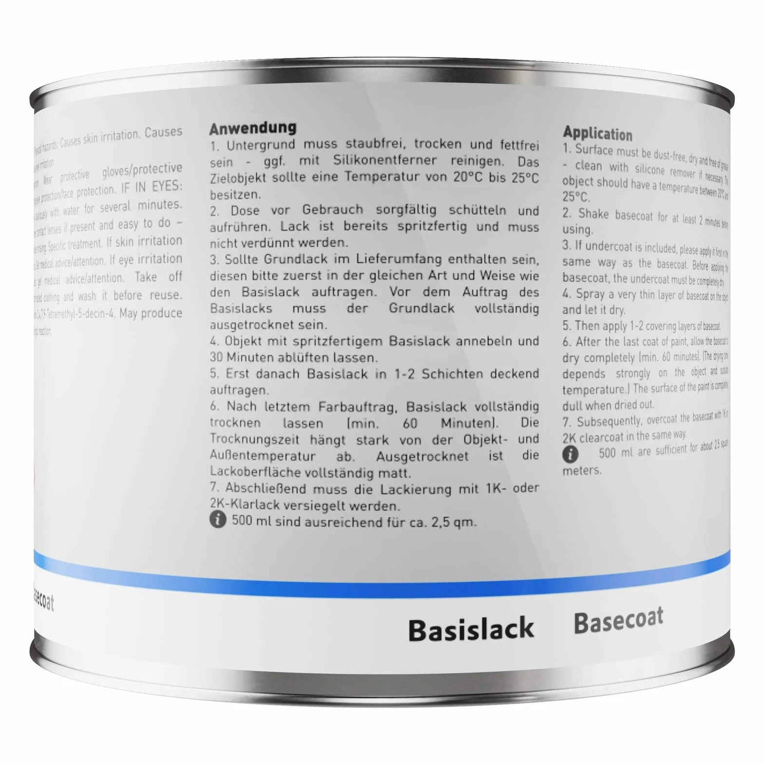MG PRIME Lakier samochodowy bazowy Hyundai PGU Crystal White/Century White 0,5 litra 500ml