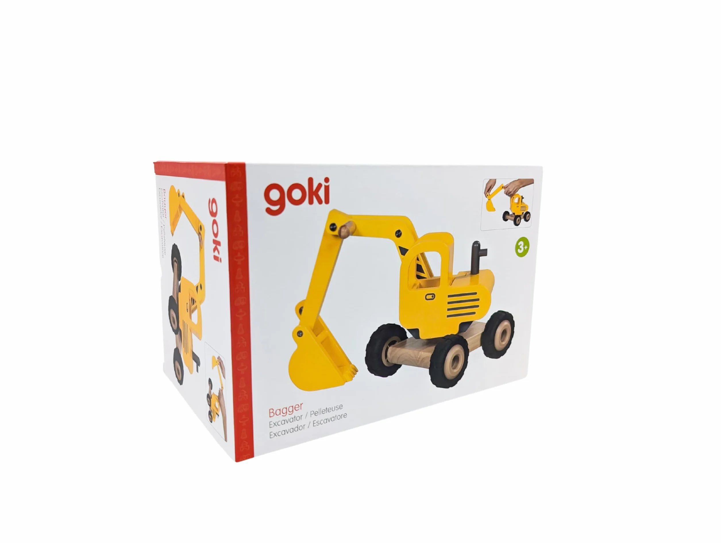 Goki 55898 koparka z drewna