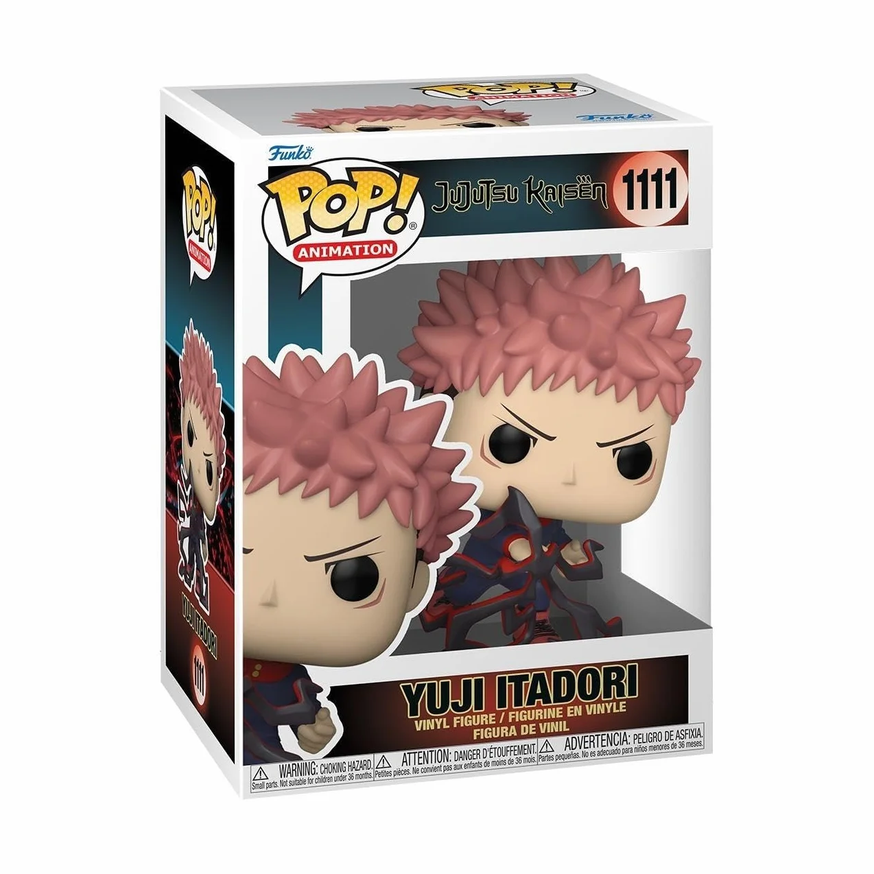 Funko POP! Animation: Jujutsu Kaisen - Yuji Itadori - Glow In the Dark Chase - kolekcjonerska figurka winylowa - pomysł na prezent - oficjalny towar - zabawki dla dzieci i dorosłych - fani anime