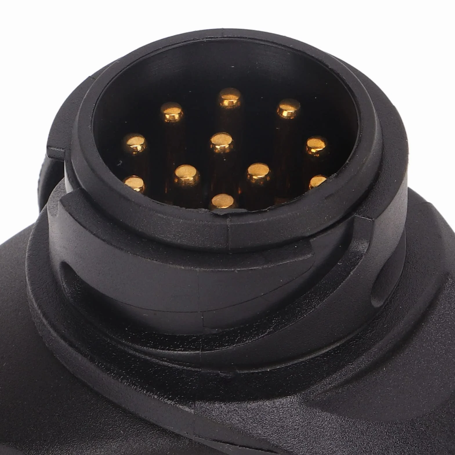 Adapter Konwersji Gniazda Przyczepy 13-pinowy na 7-pinowy Podwójne Gniazdo Wtykowe
