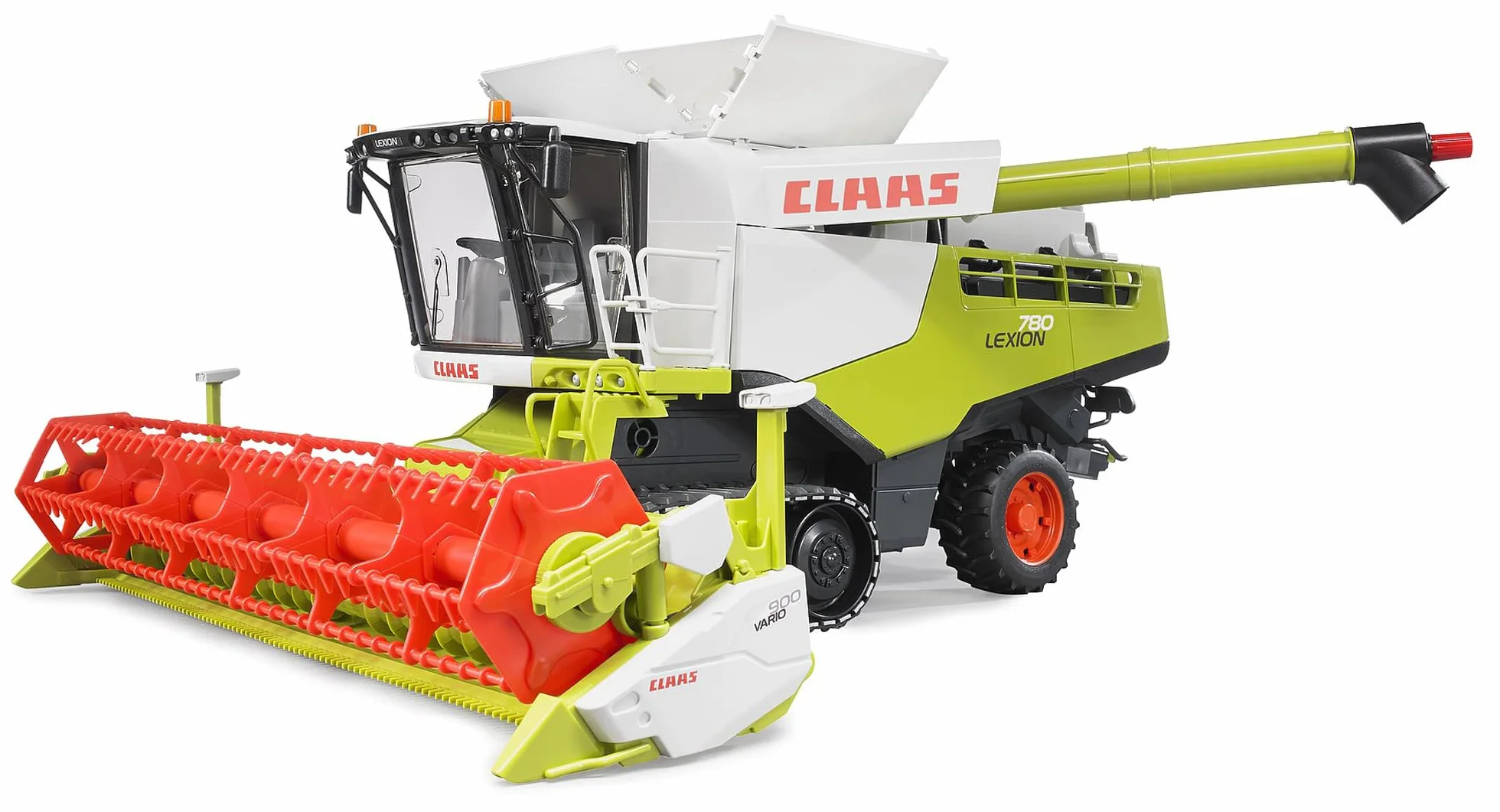 bruder 02119 - Kombajn Claas Lexion 780 Terra Trac - 1:16 Pojazd, rolnictwo, ciągnik, buldog, kombajn, praca w polu, zabawka