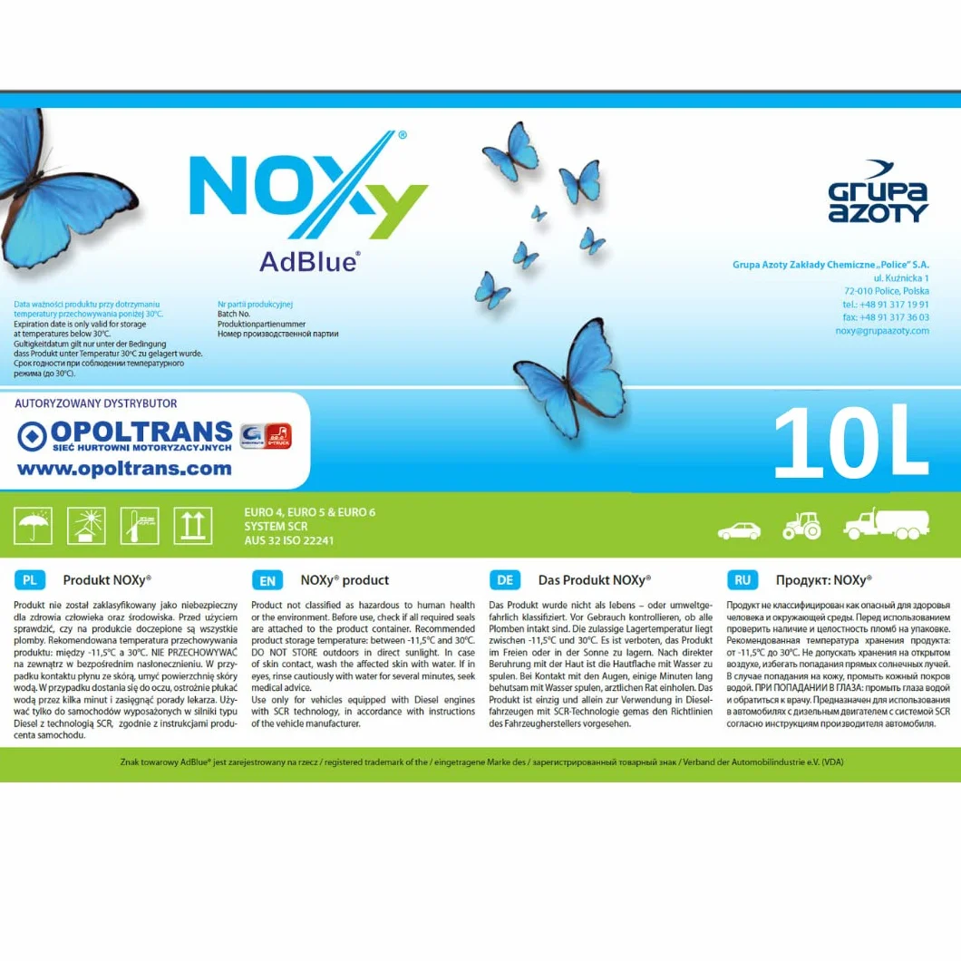 NOXy AdBlue 20 l reduktor NOx roztwór mocznika