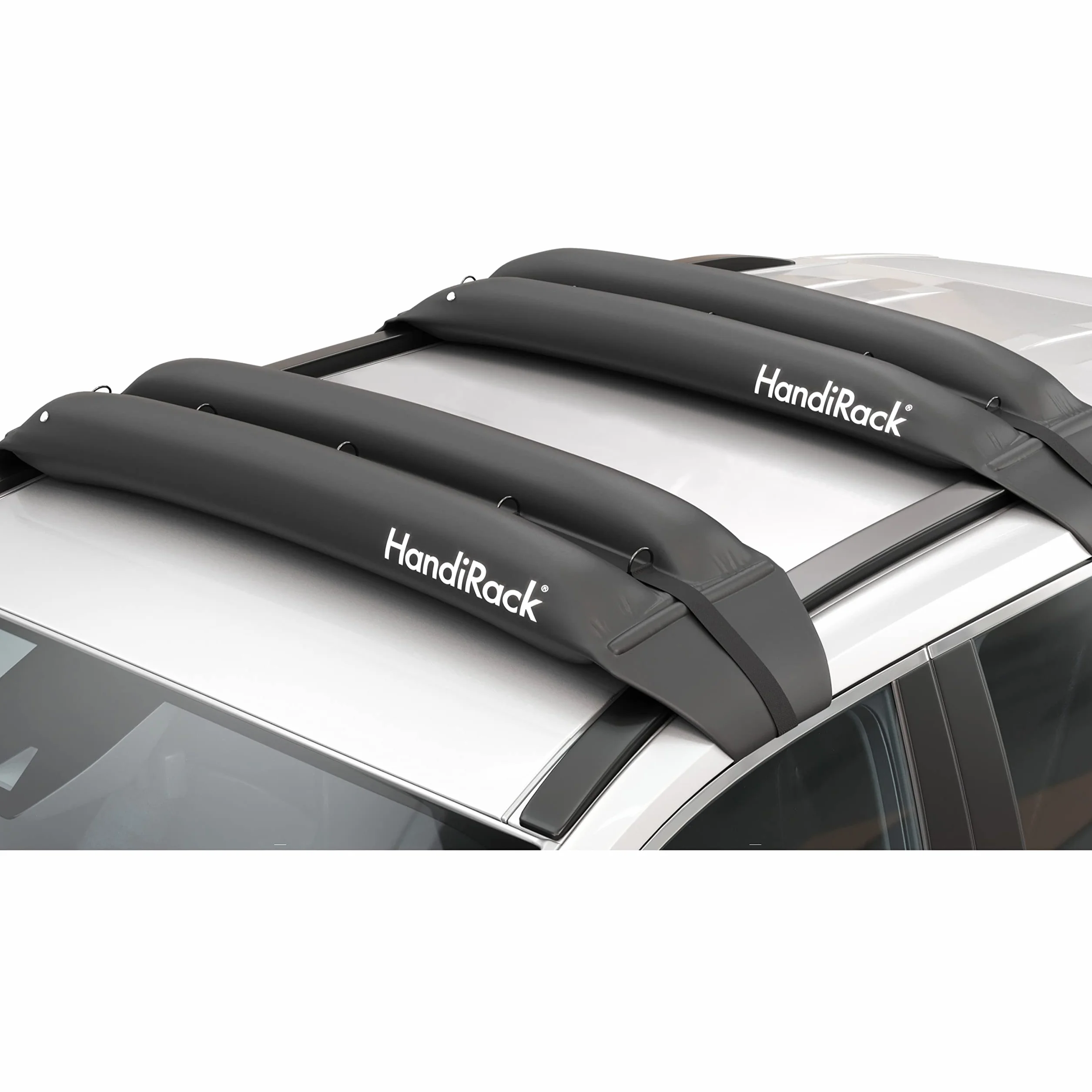 HandiWorld HandiRack Uniwersalny Bagażnik Dachowy Czarny H10 W33 D146cm HRACKKITBK
