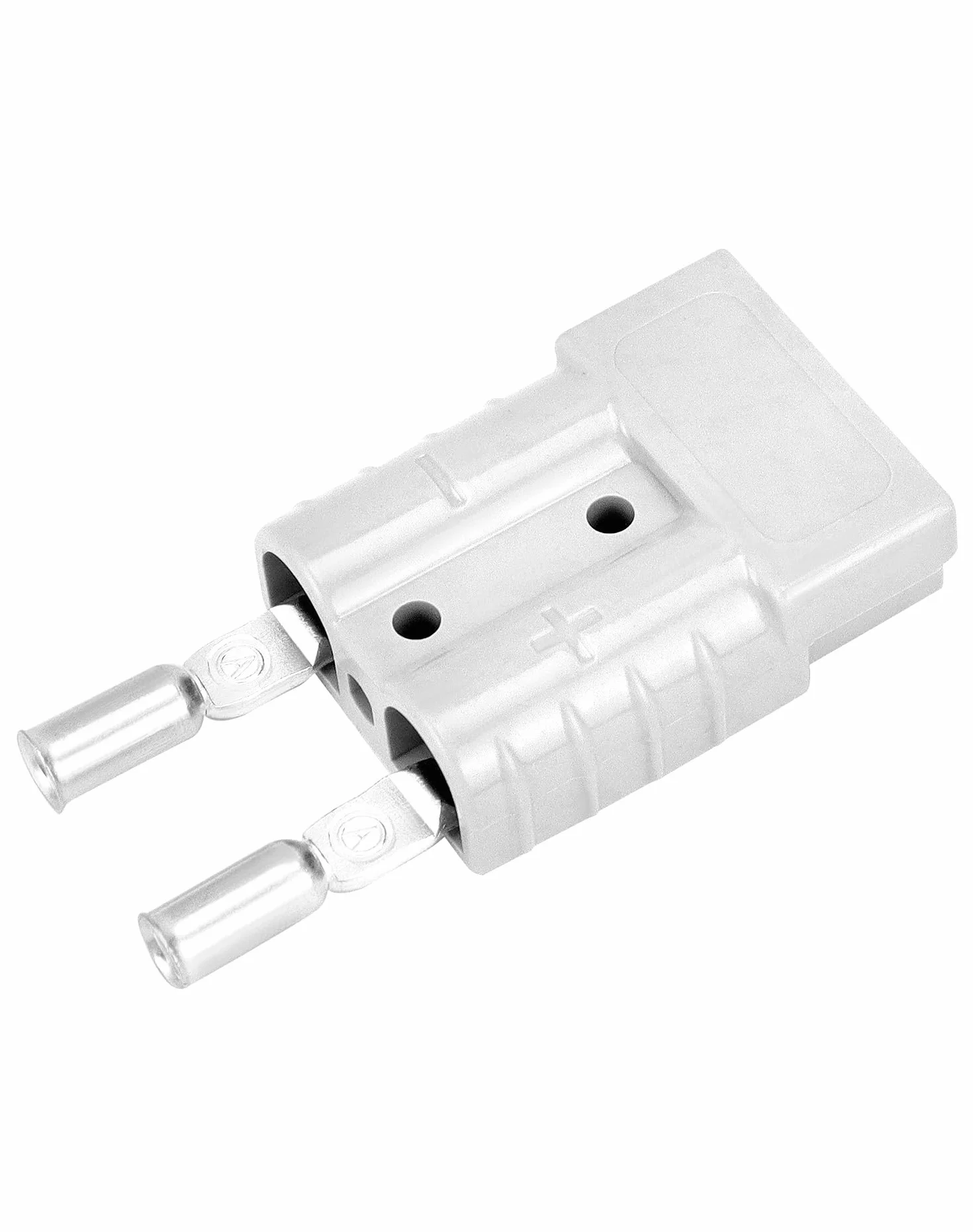 QWORK® 10 zestaw złączy do akumulatorów 50A 600V, szybkozłącze wtykowe do akumulatorów do wózków widłowych, przyczep kempingowych, samochodów, łodzi
