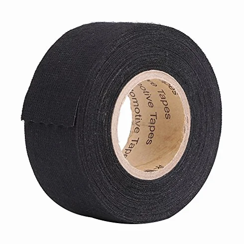 Estink taśma samochodowa, taśma izolacyjna, taśma z tkanki splotowej, taśma klejąca z tkanki, taśma do wiązki kabli pojazdów, 32 mm x 11,5 m