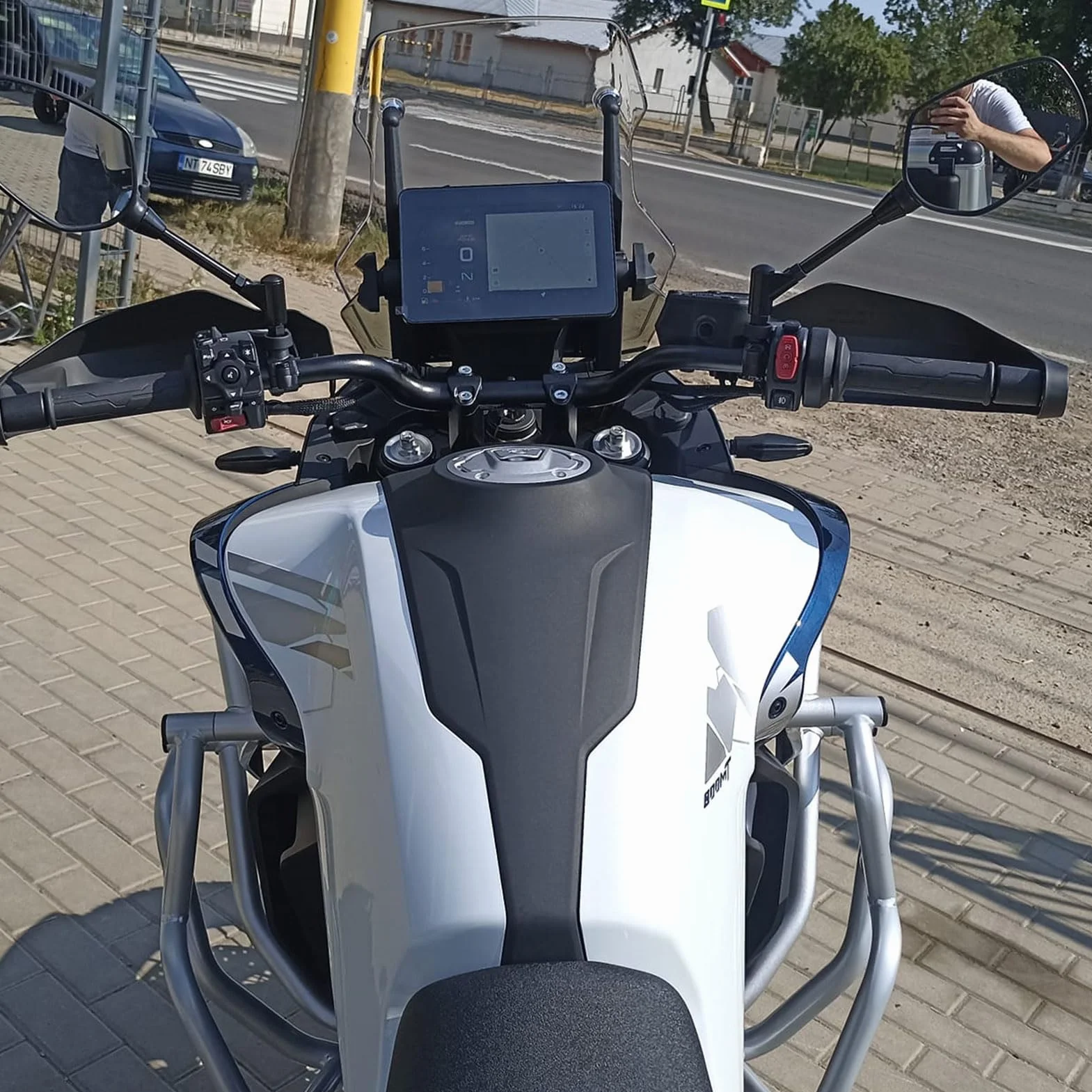 Kołki do autostrady silnika, stalowe motocyklowe, osłona zderzaka, srebrne, pasują do CFMOTO CF MOTO 800MT 800 MT, akcesoria 2021, 2022, 2023, 2024, srebrne