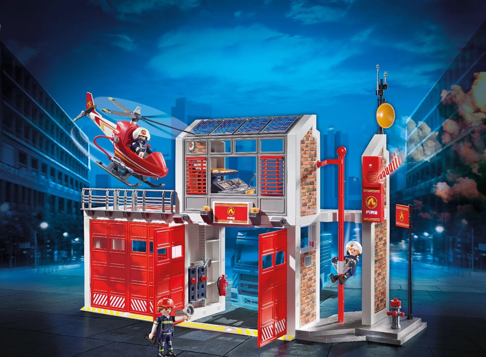 PLAYMOBIL City Action 9462 Duża Remiza Strażacka, od 4 Lat