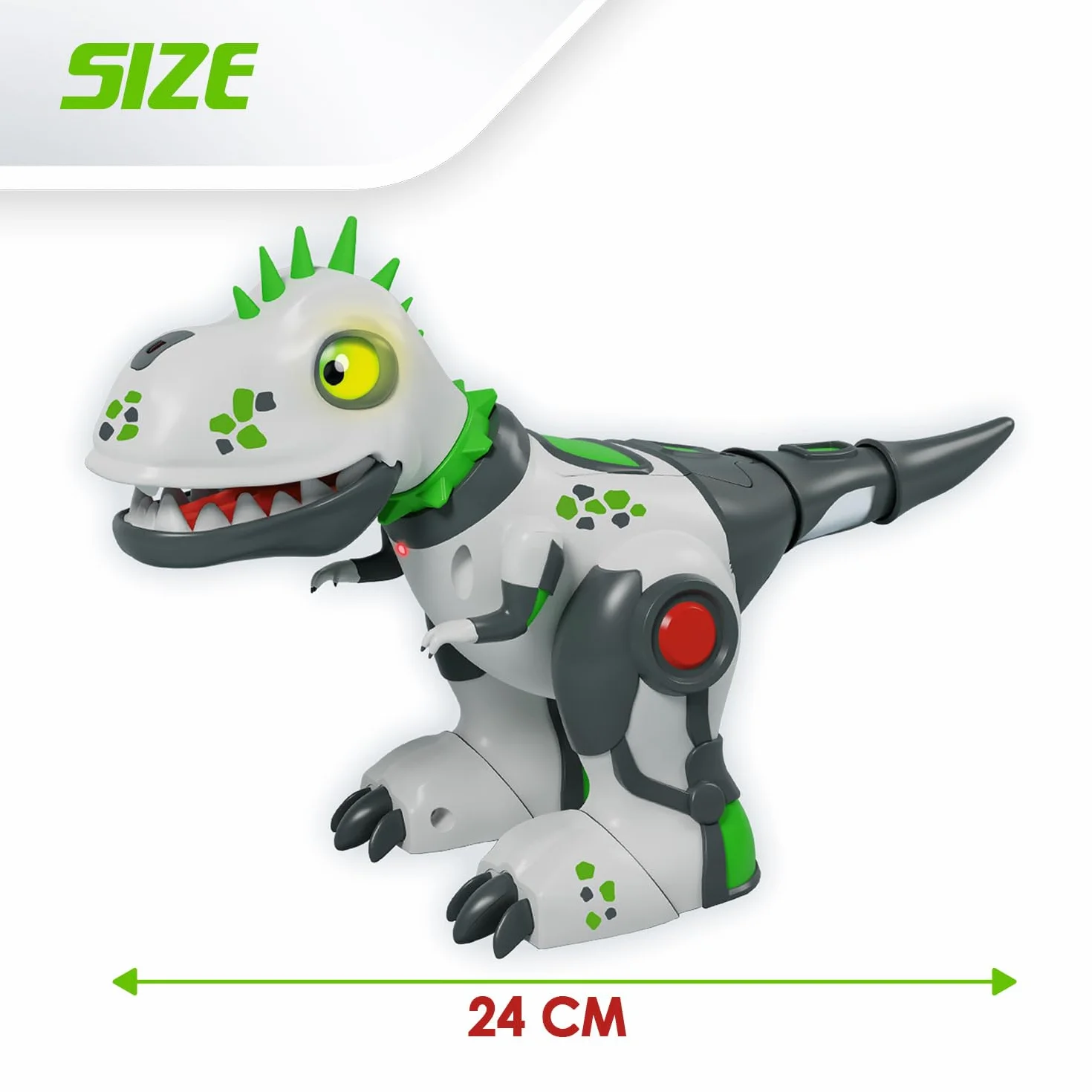 Boty Xtrem - DinoPunk | Pilot dinozaur 5 lat Lub więcej | Programowalna zabawka robota 20 akcji | Zabawka dla dzieci 5 lat Lub więcej | Zabawki dinozaury